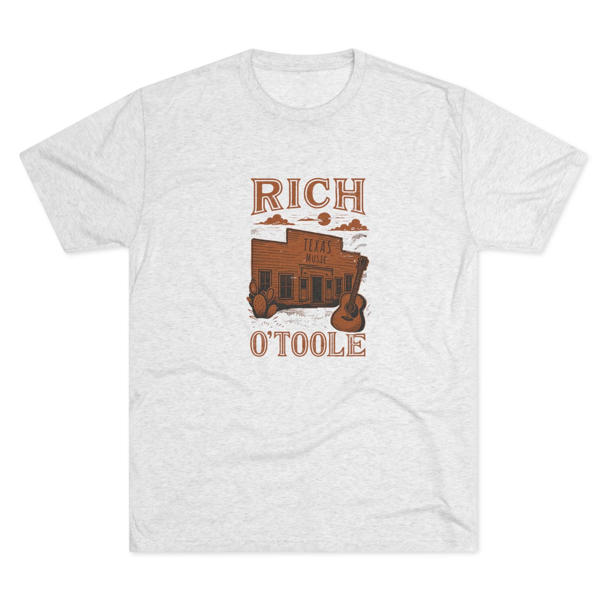 Rich O'Toole Texas Music - Tri-Blend Crew Tee