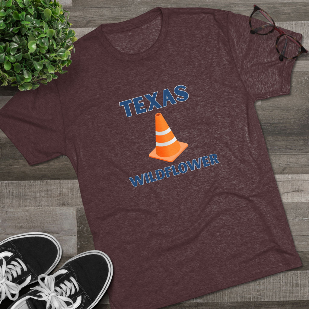 Texas Wilflower - Tri-Blend Crew Tee