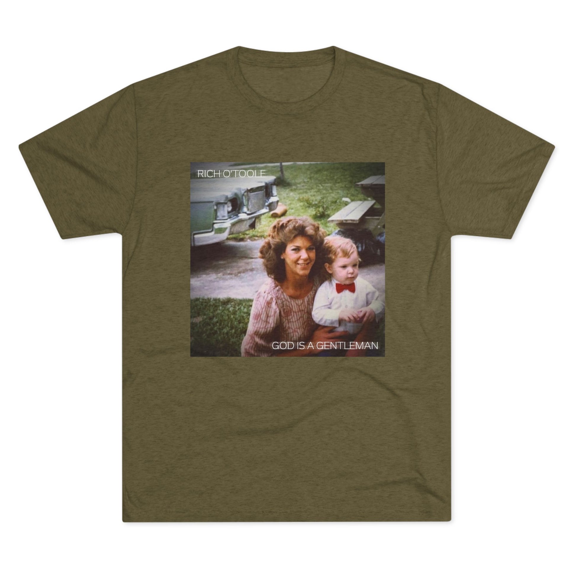 God is a Gentleman - Tri-Blend Crew Tee