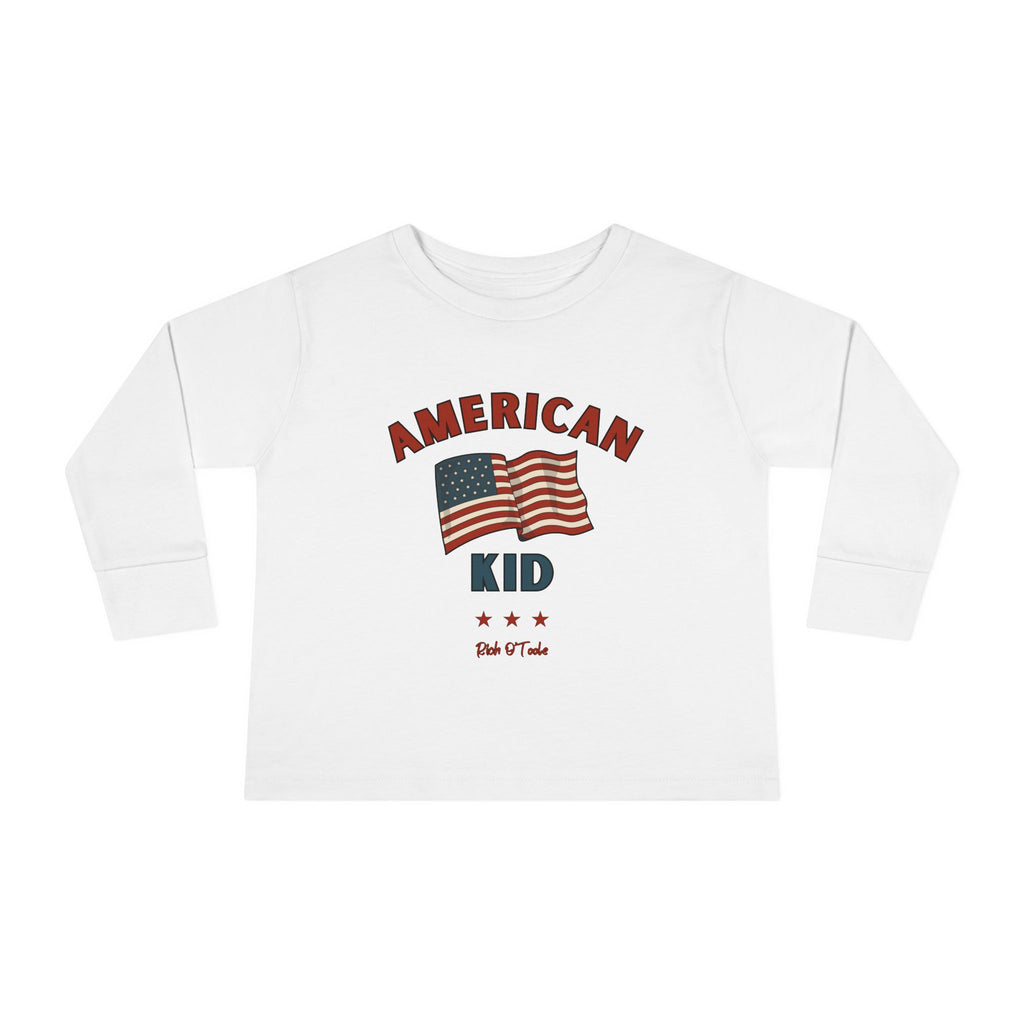 American Kid - Toddler Long Sleeve Tee