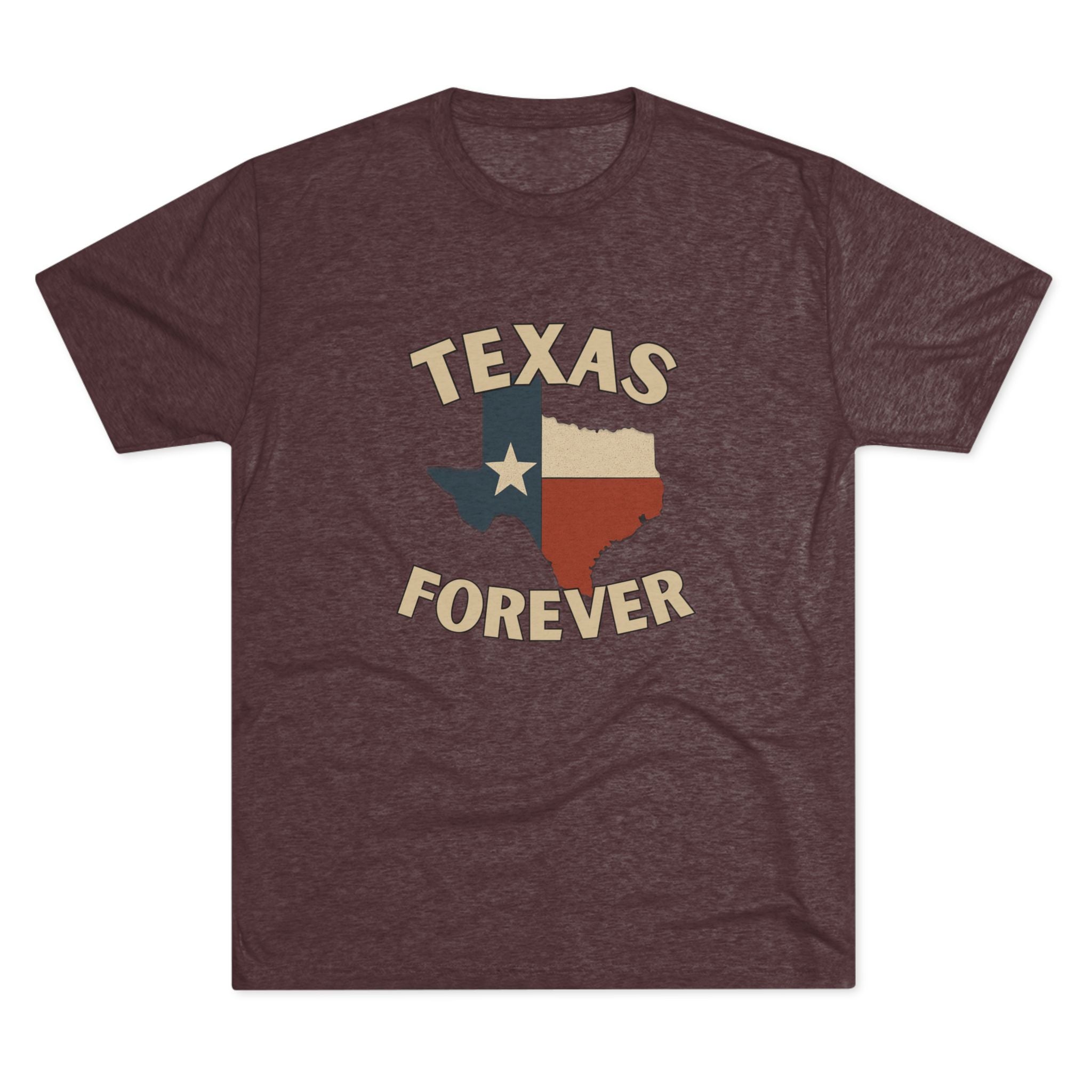 Texas Forever - Tri-Blend Crew Tee