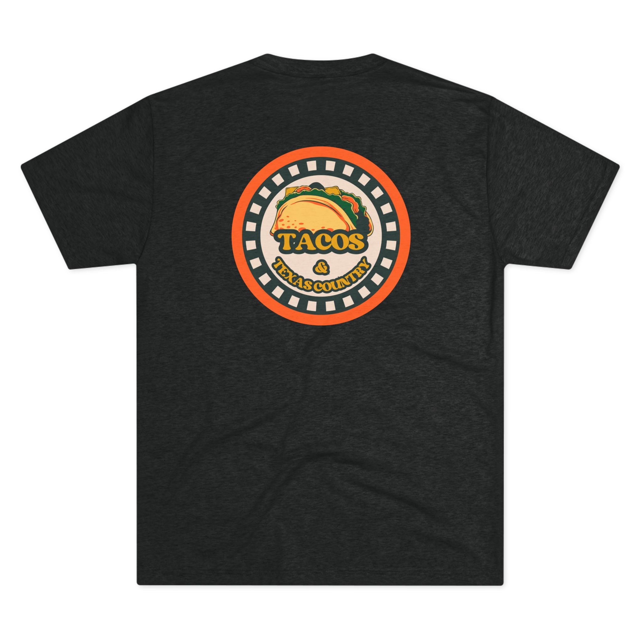 Tacos and Texas Country - Tri-Blend Crew Tee