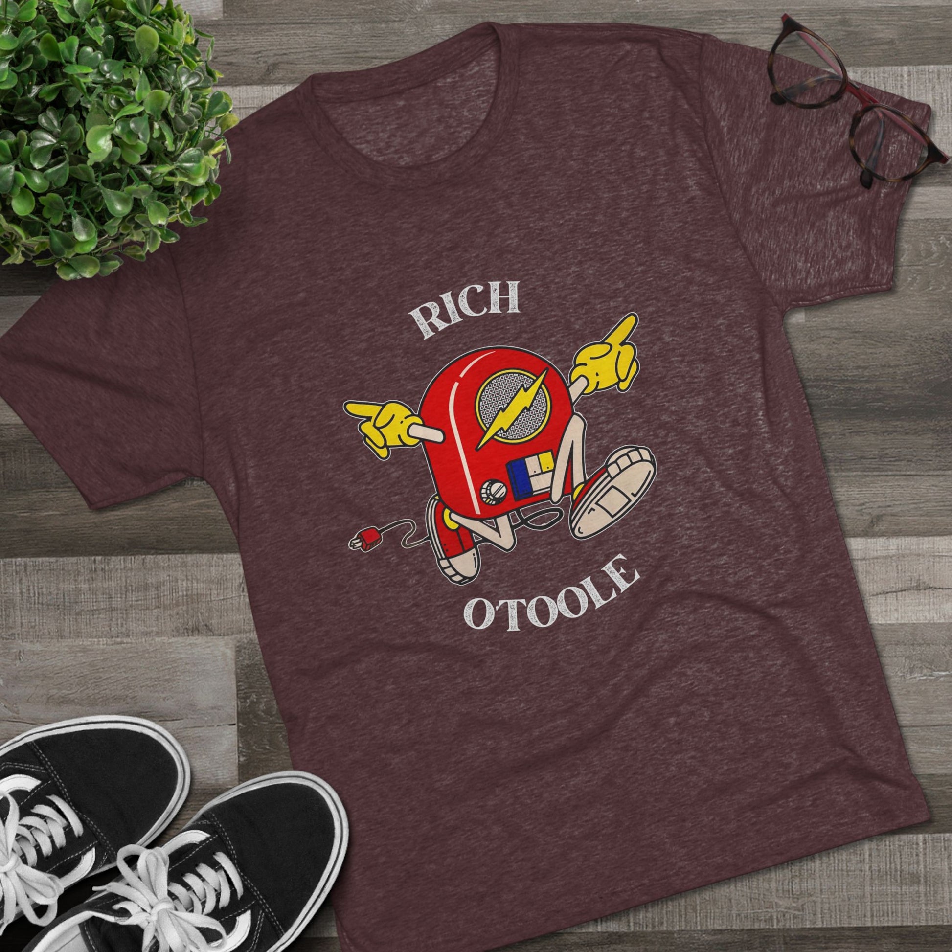 Rock n Roll - Tri-Blend Crew Tee