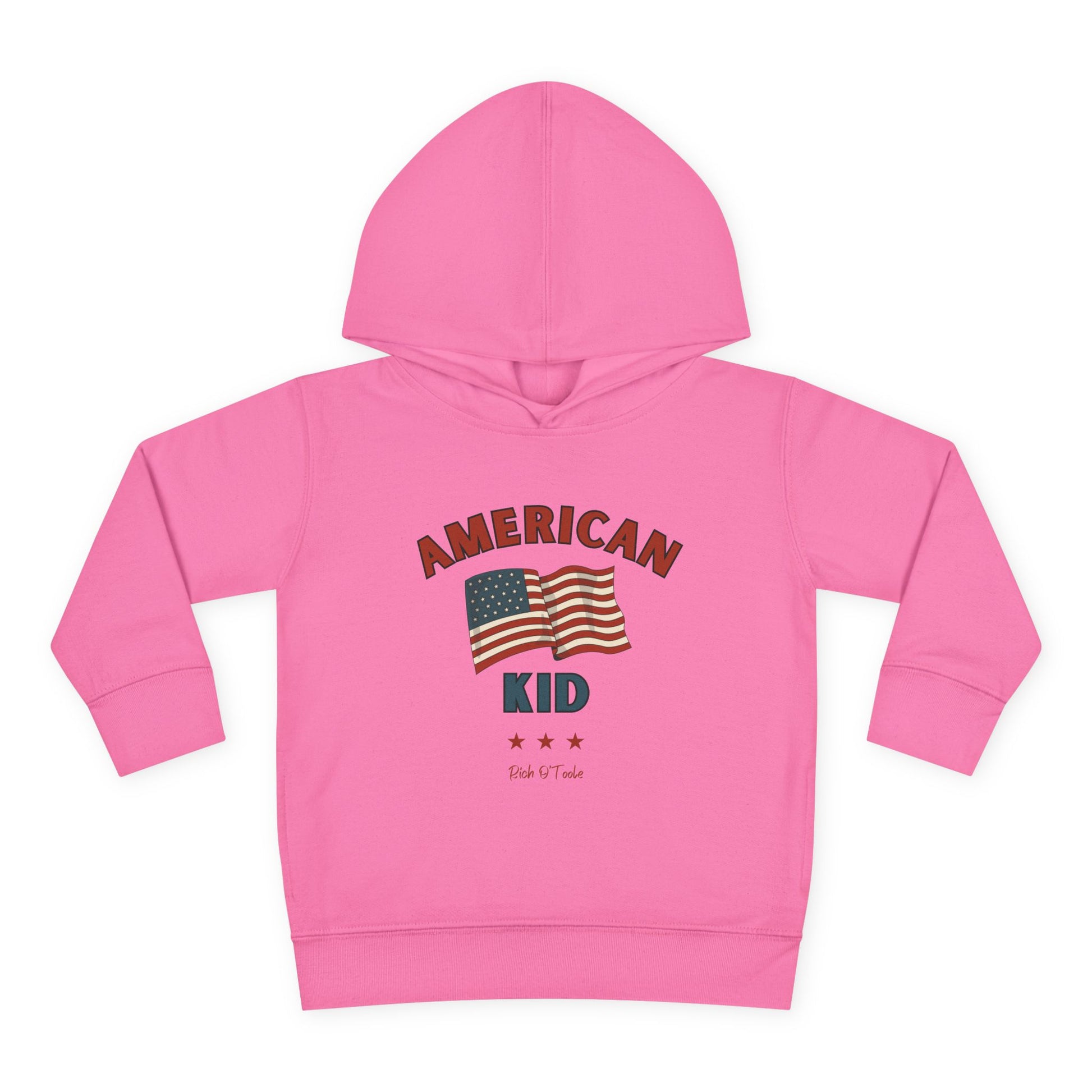 American Kid - Toddler Pullover Fleece Hoodie