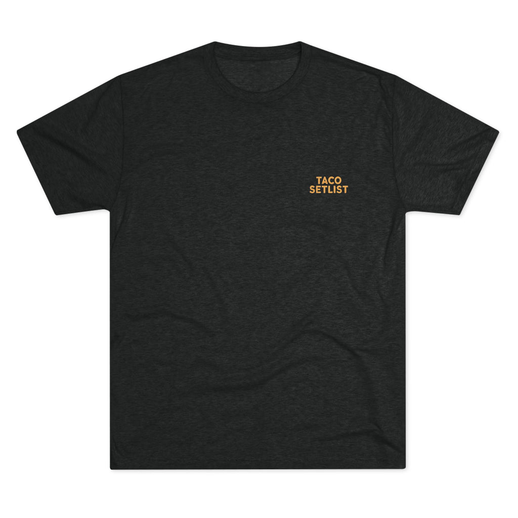 Tacos and Tunes Texas Country - Tri-Blend Crew Tee