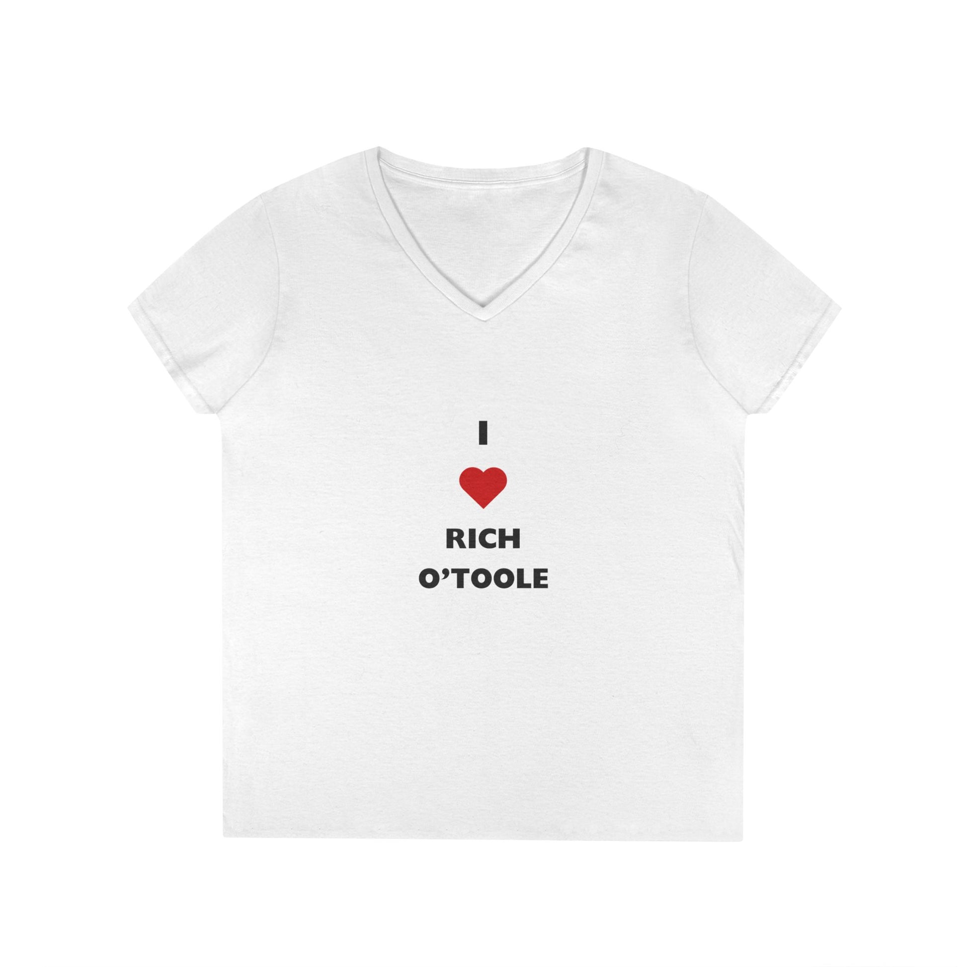 I love Rich O'Toole - Ladies' V-Neck T-Shirt