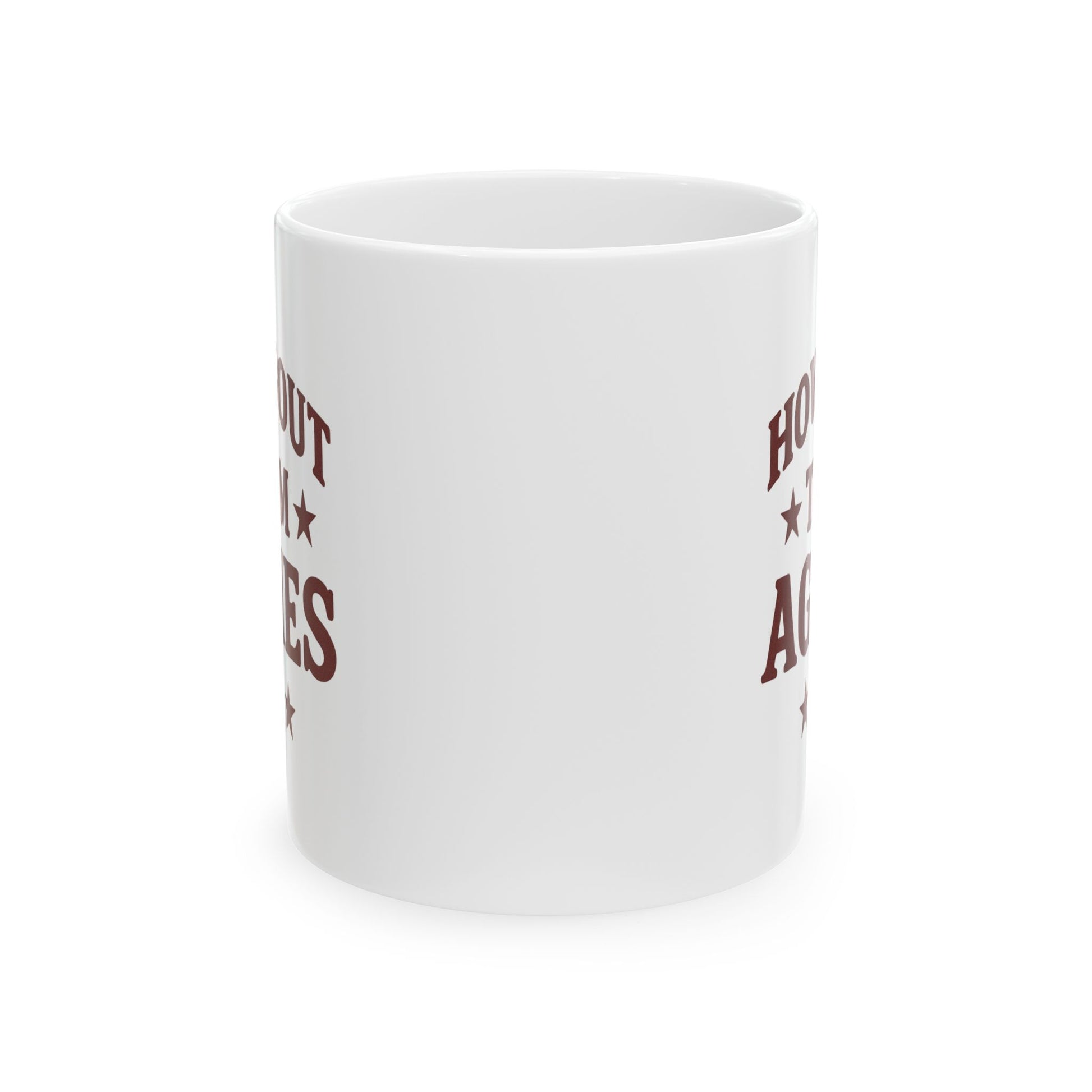 How 'Bout Them Aggies - Ceramic Mug, (11oz)
