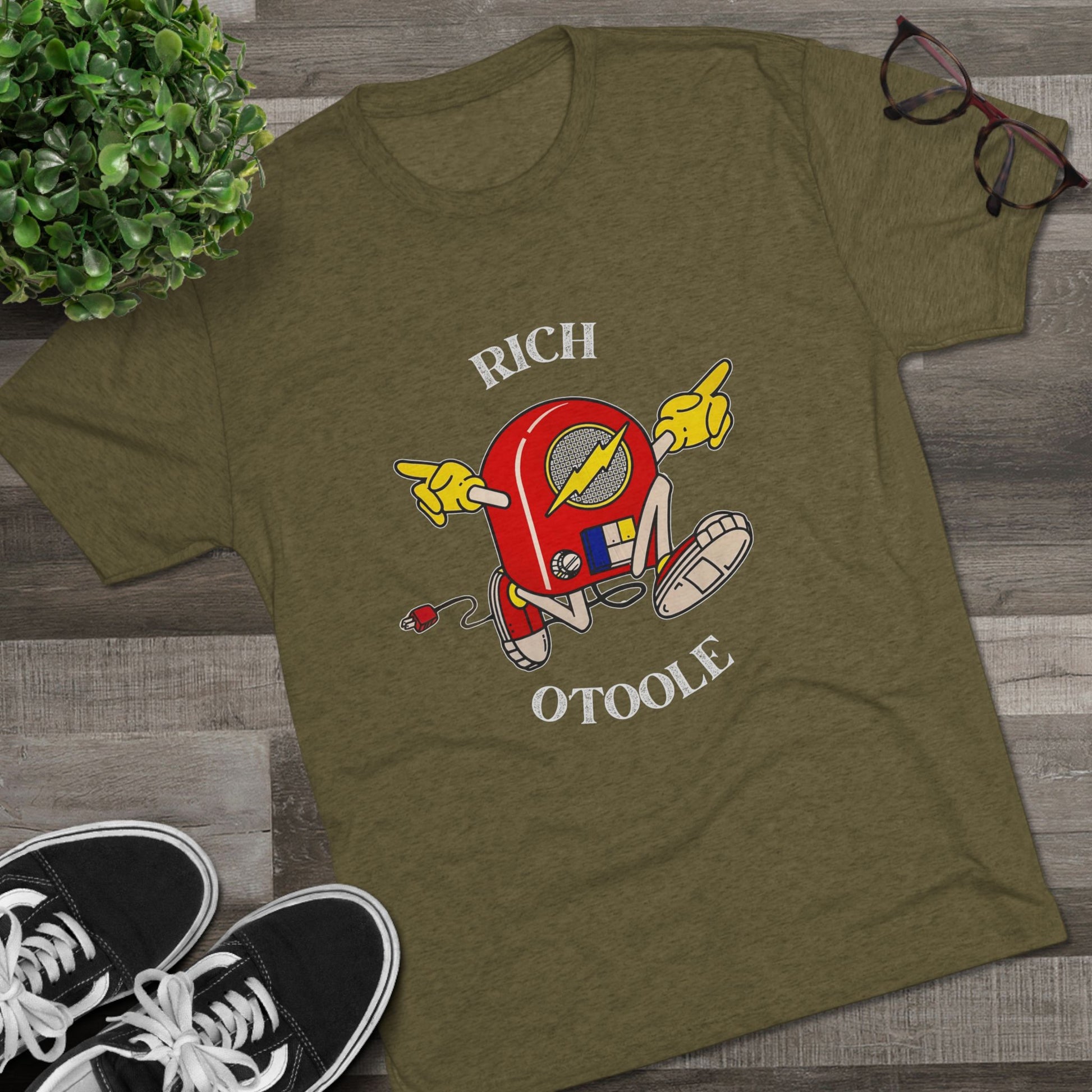 Rock n Roll - Tri-Blend Crew Tee