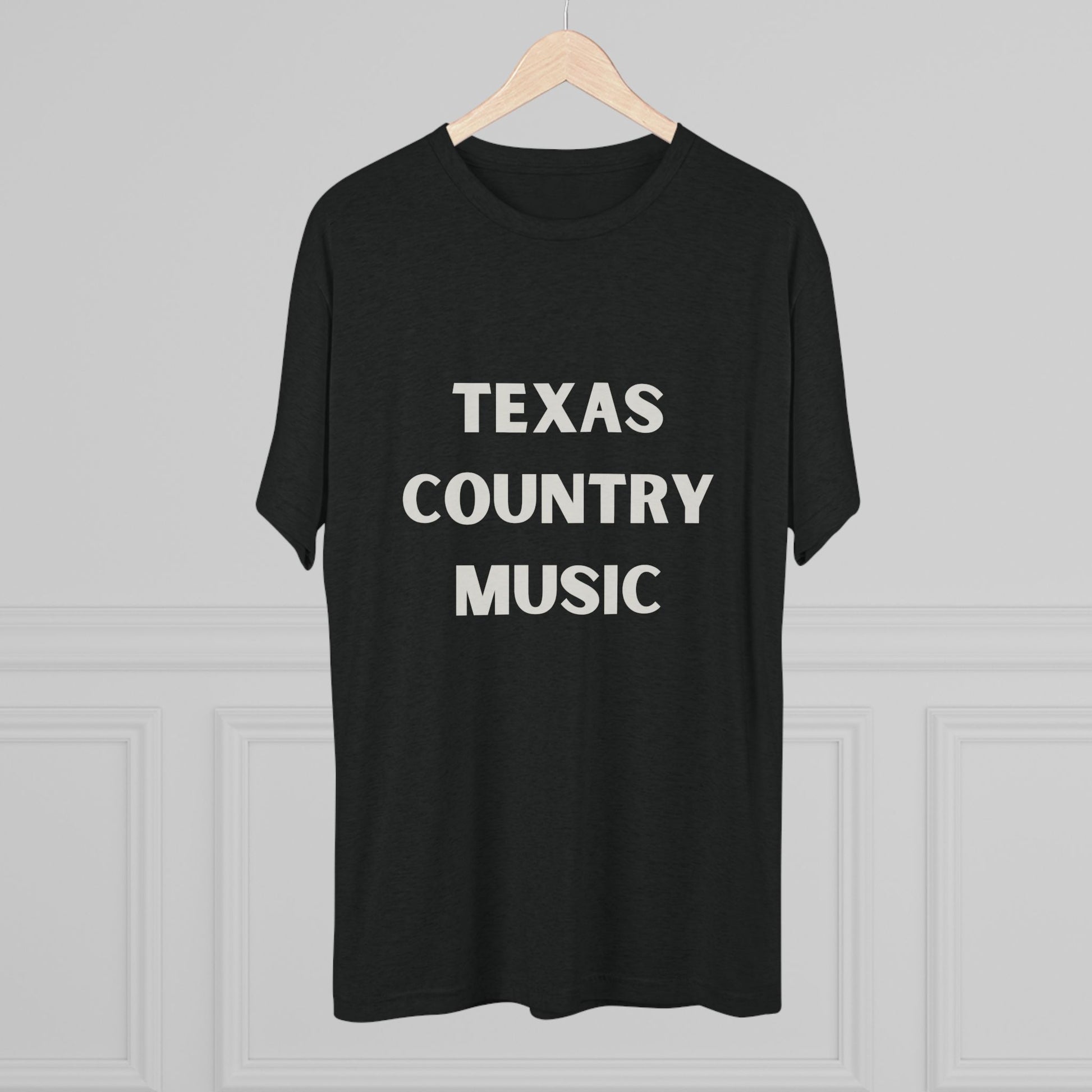 Texas Country Music - Tri-Blend Crew Tee