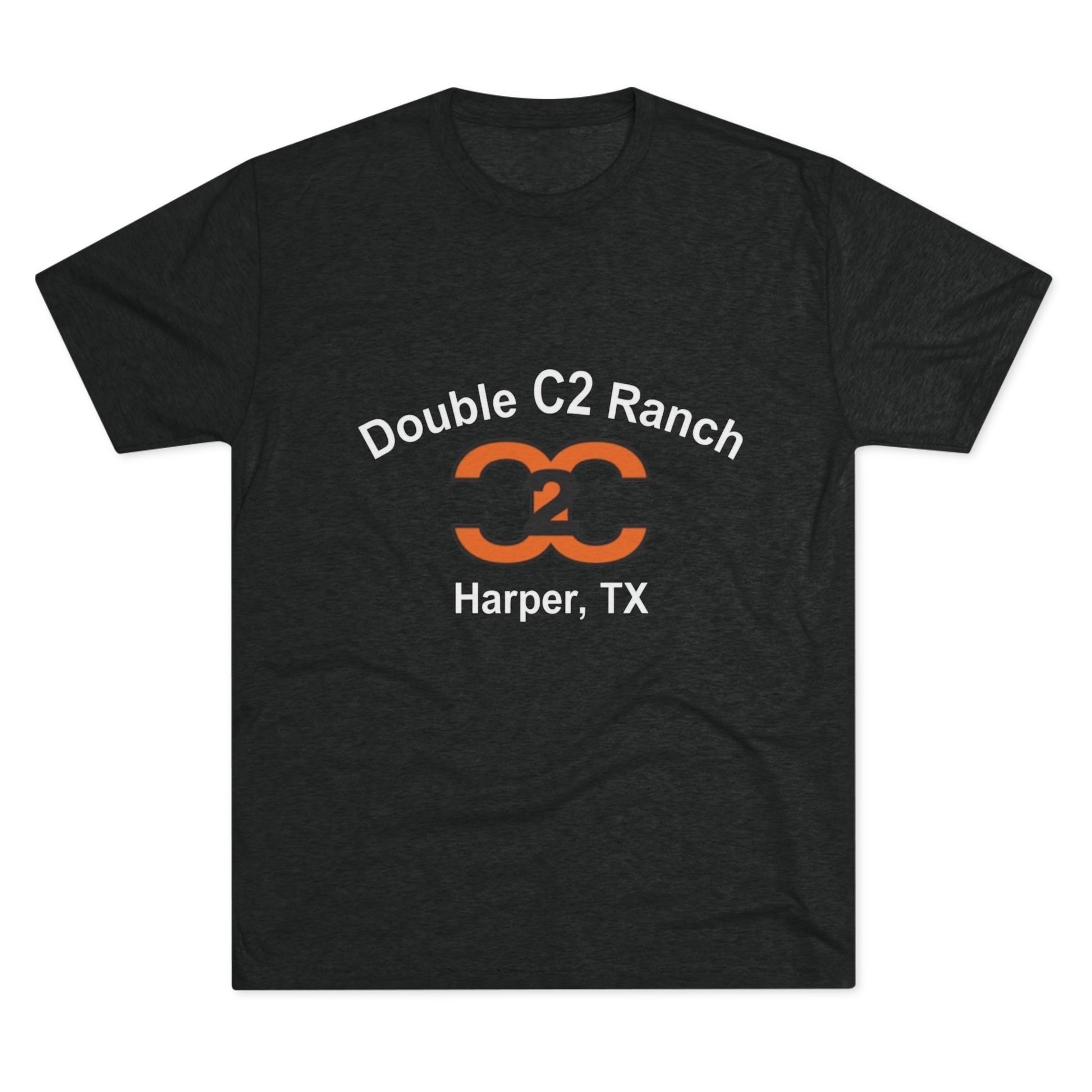 Double C2 Ranch - Tri-Blend Crew Tee