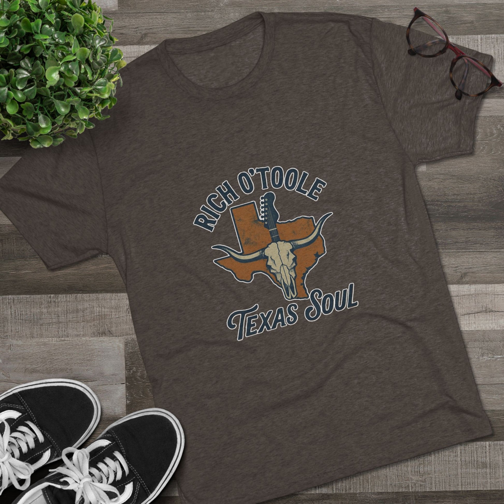 Rich O'Toole Texas Soul - Tri-Blend Crew Tee