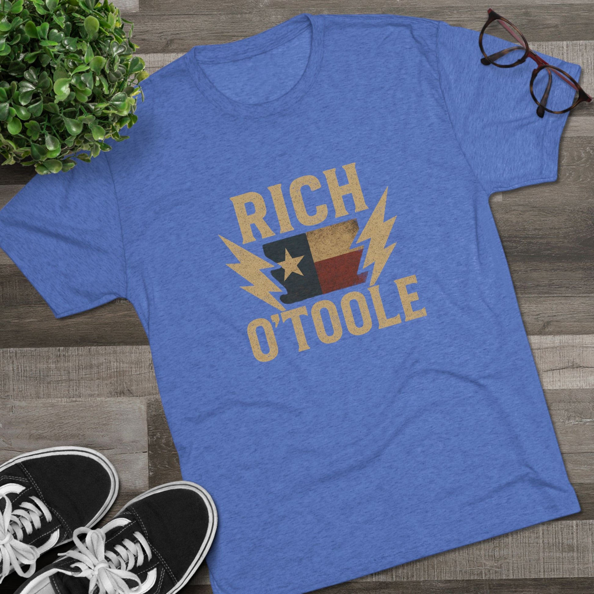 Rich O'Toole Lightning - Tri-Blend Crew Tee