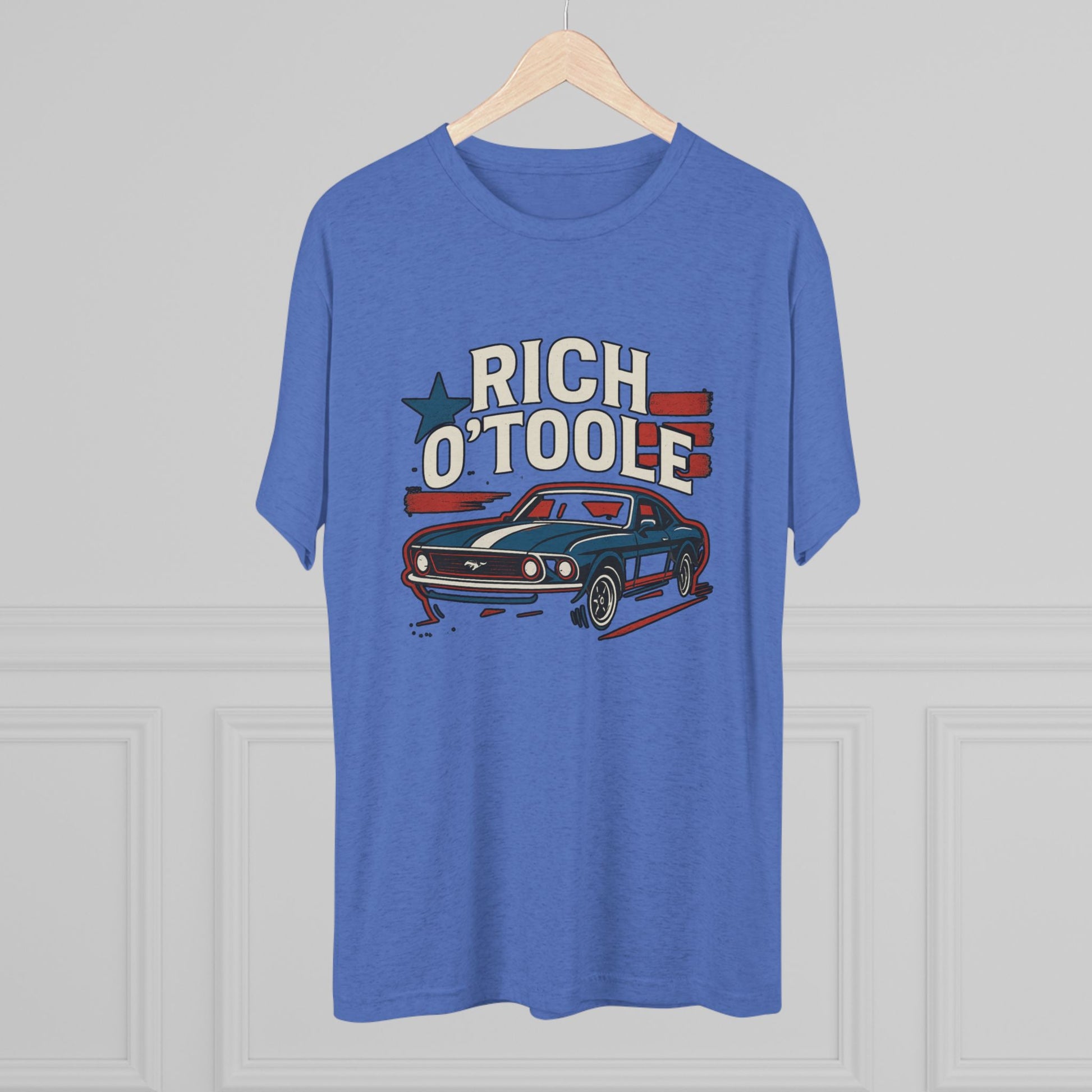 Rich O'Toole Mustang - Tri-Blend Crew Tee