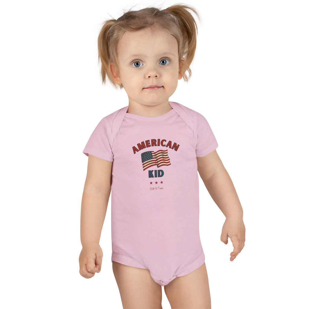American Kid - Baby Short Sleeve Onesie®