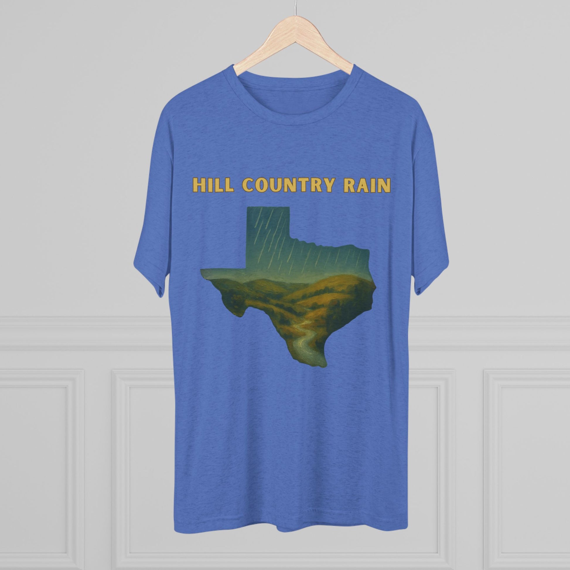 Hill Country Rain - Tri-Blend Crew Tee