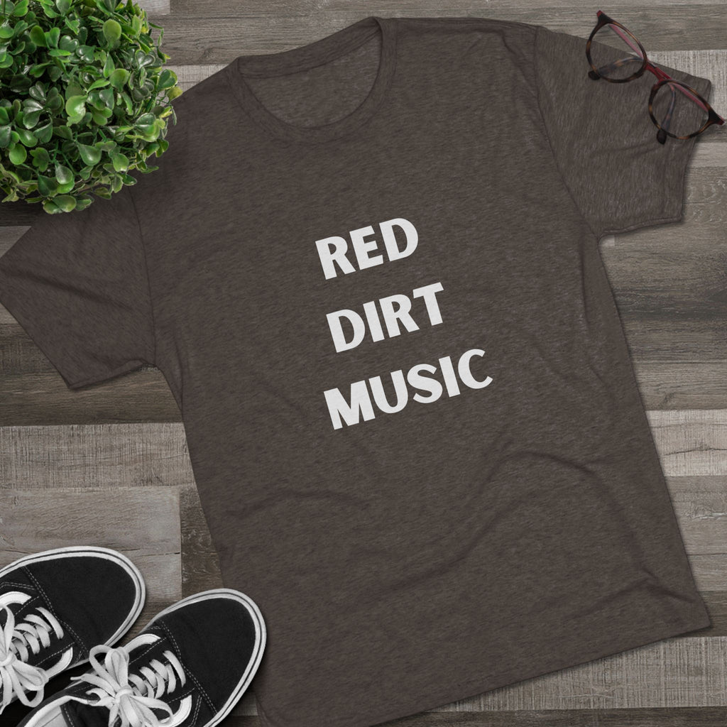 Red Dirt Music - Tri-Blend Crew Tee