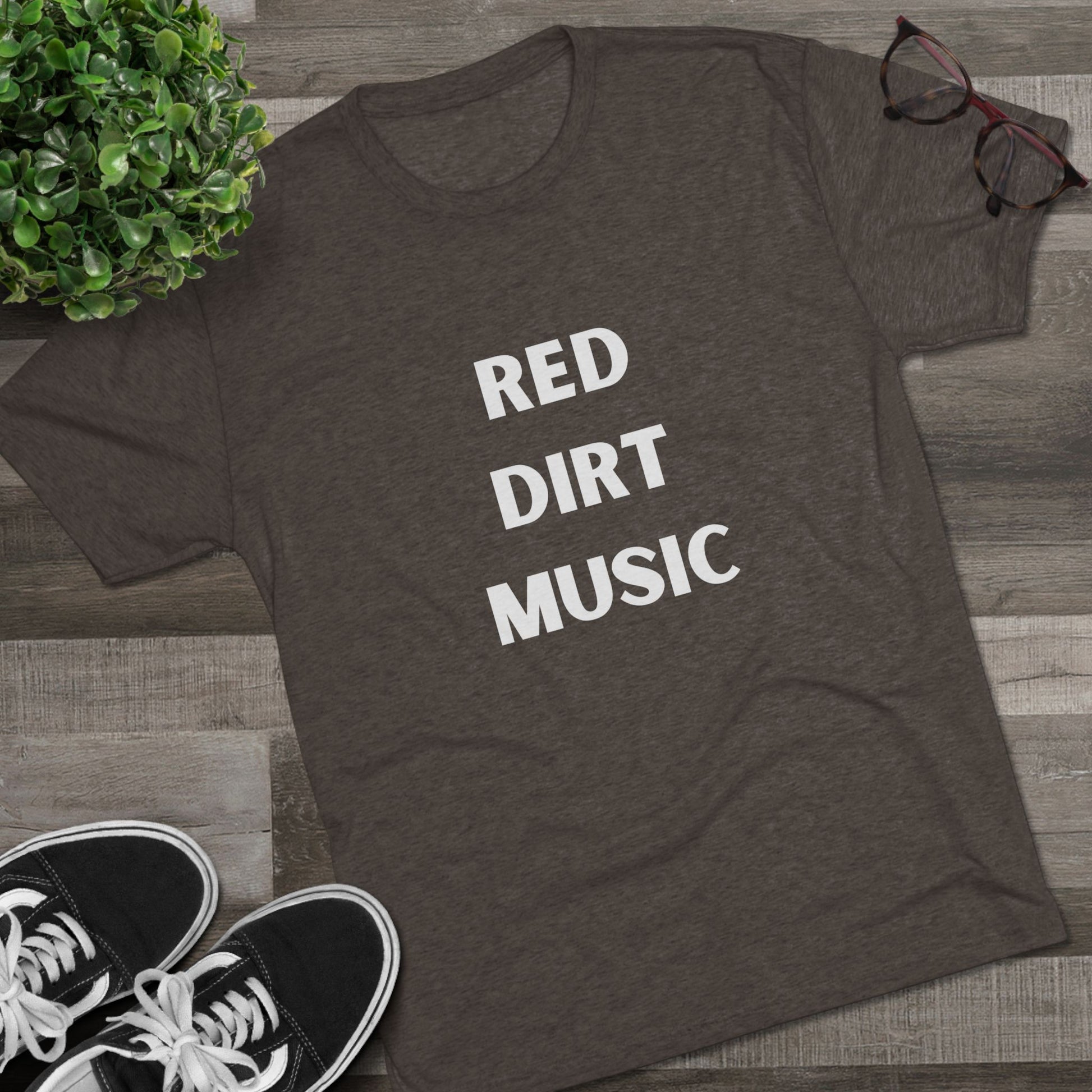 Red Dirt Music - Tri-Blend Crew Tee