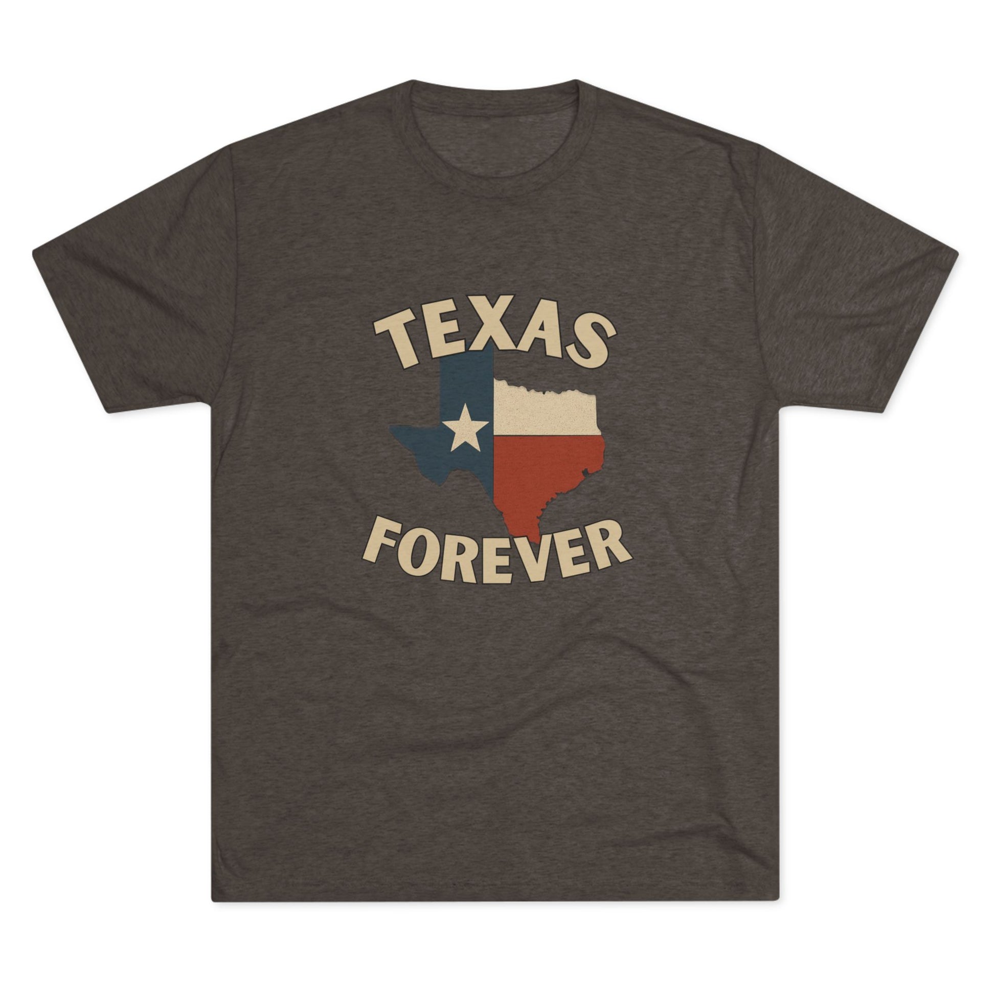 Texas Forever - Tri-Blend Crew Tee