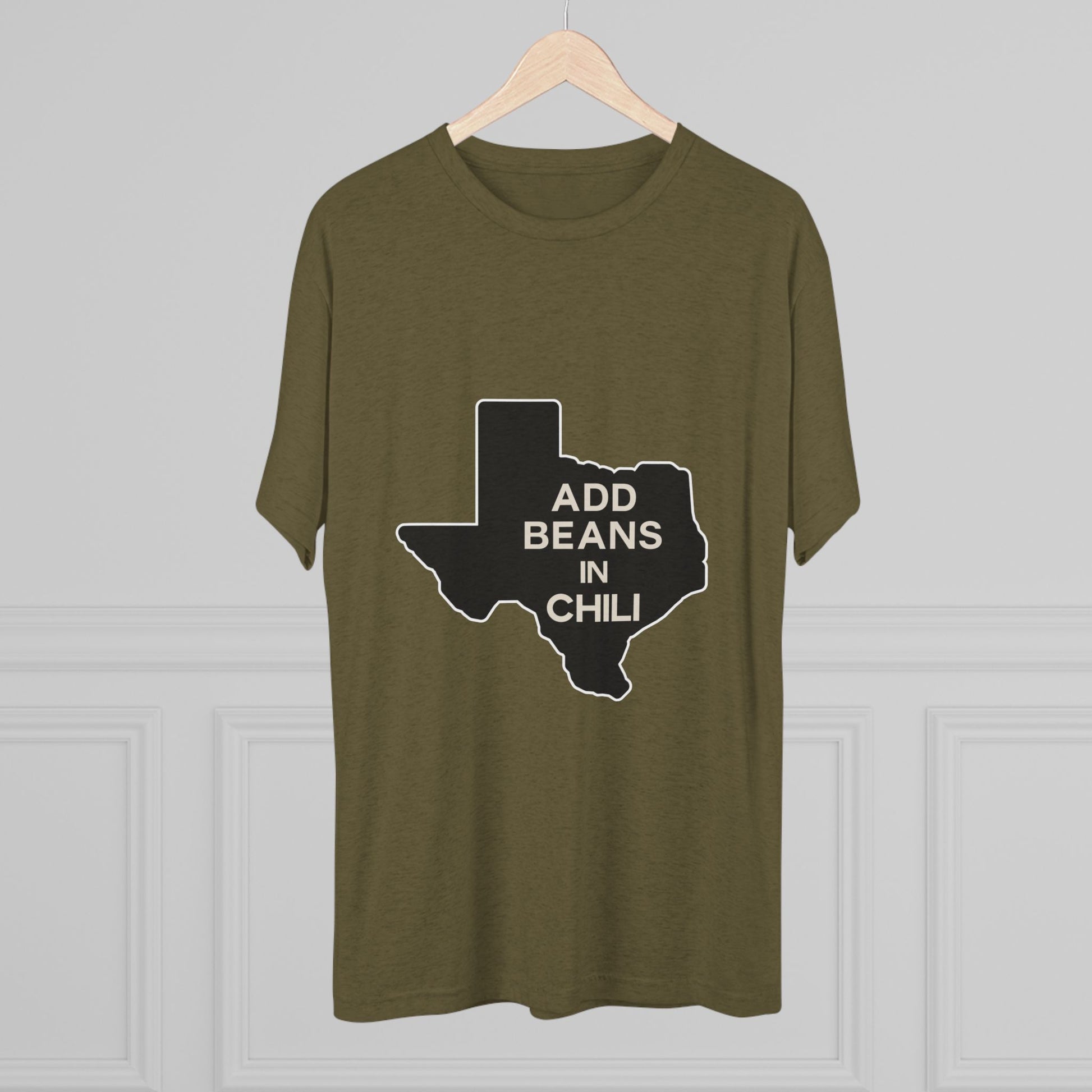 Add Beans in Chili - Tri-Blend Crew Tee