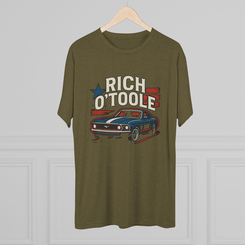 Rich O'Toole Mustang - Tri-Blend Crew Tee