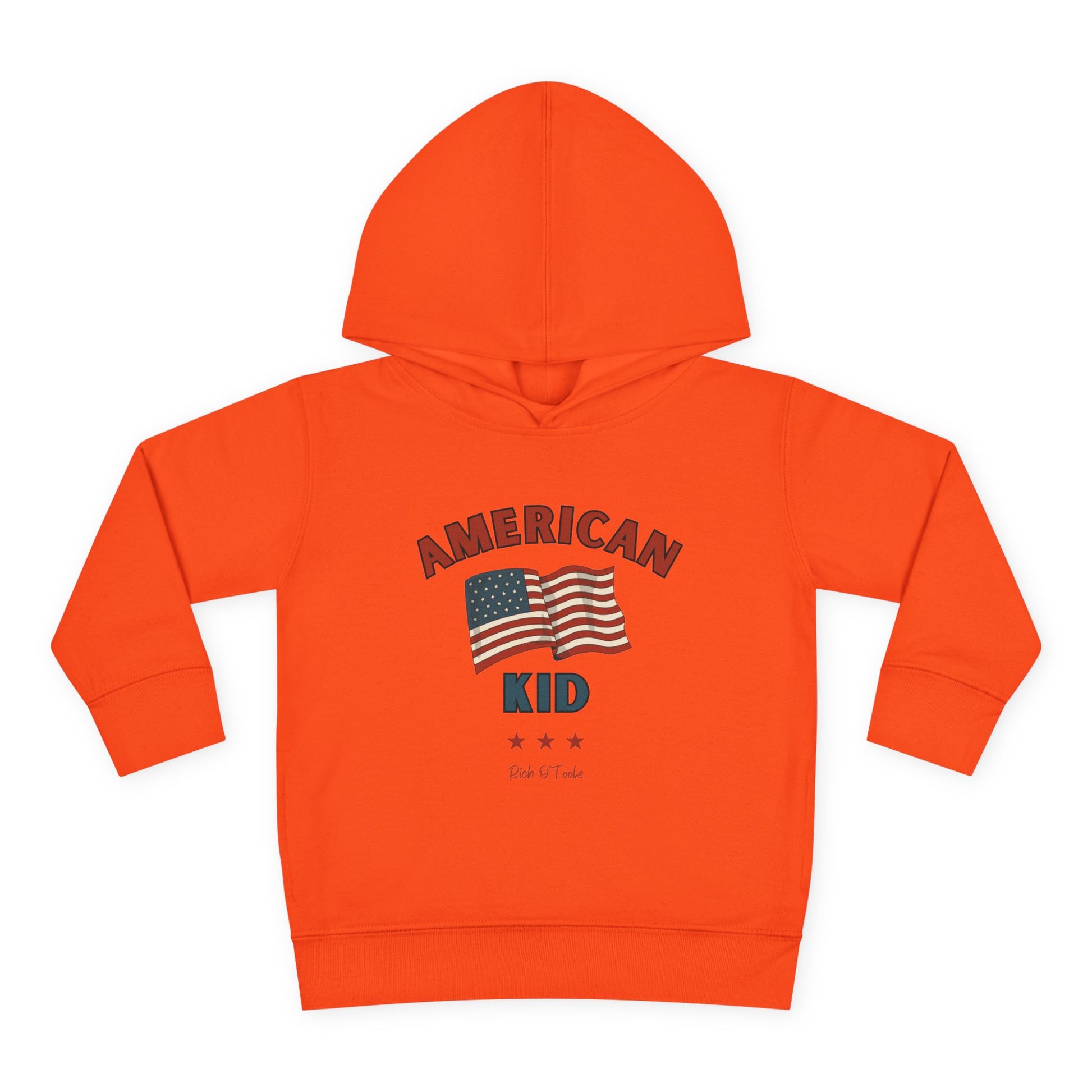 American Kid - Toddler Pullover Fleece Hoodie