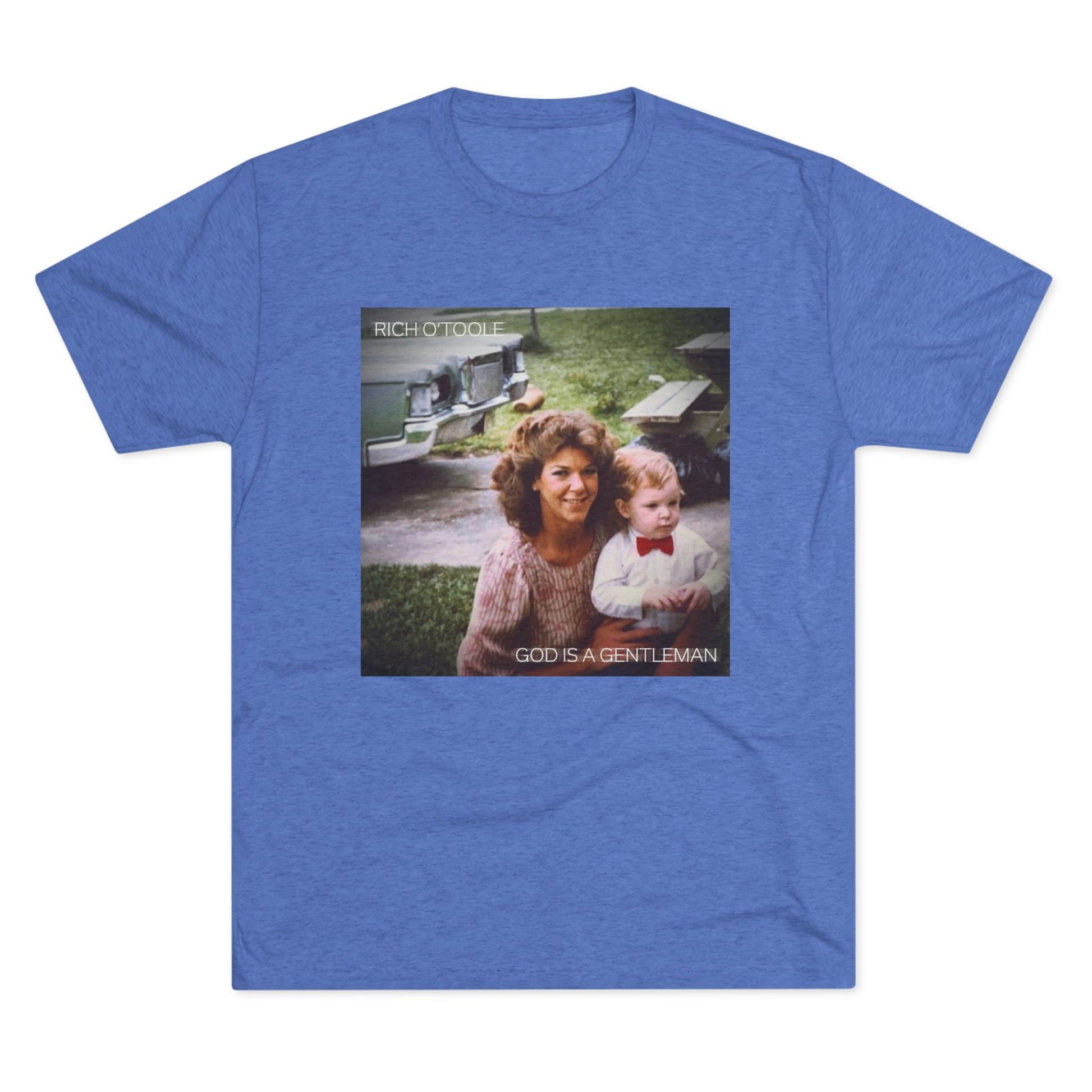 God is a Gentleman - Tri-Blend Crew Tee