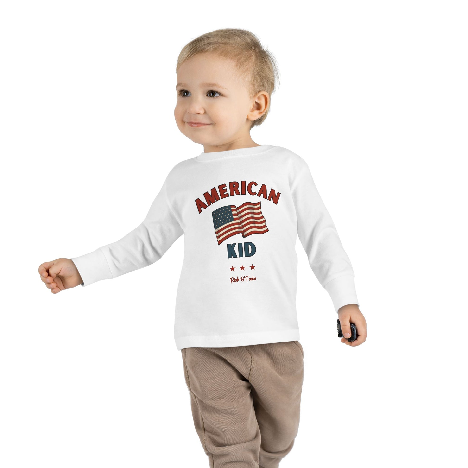 American Kid - Toddler Long Sleeve Tee