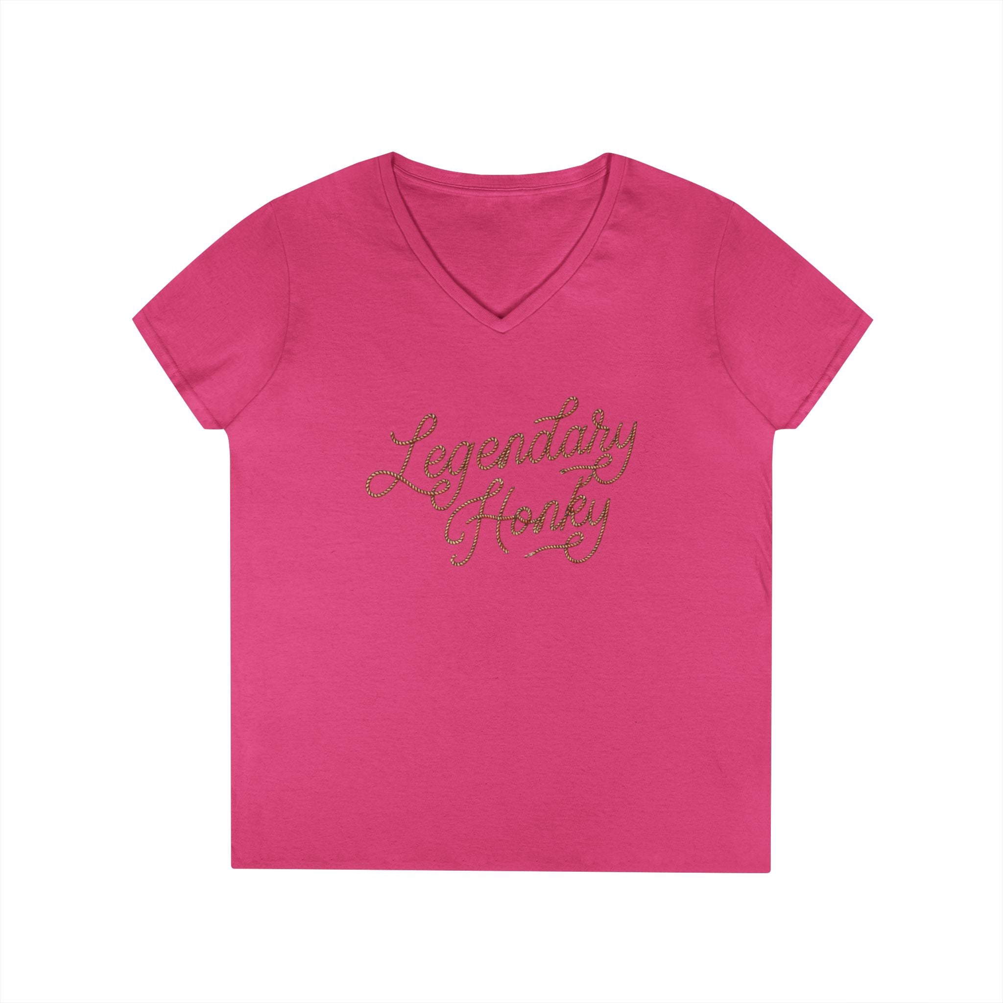 Legendary Honky - Ladies' V-Neck T-Shirt