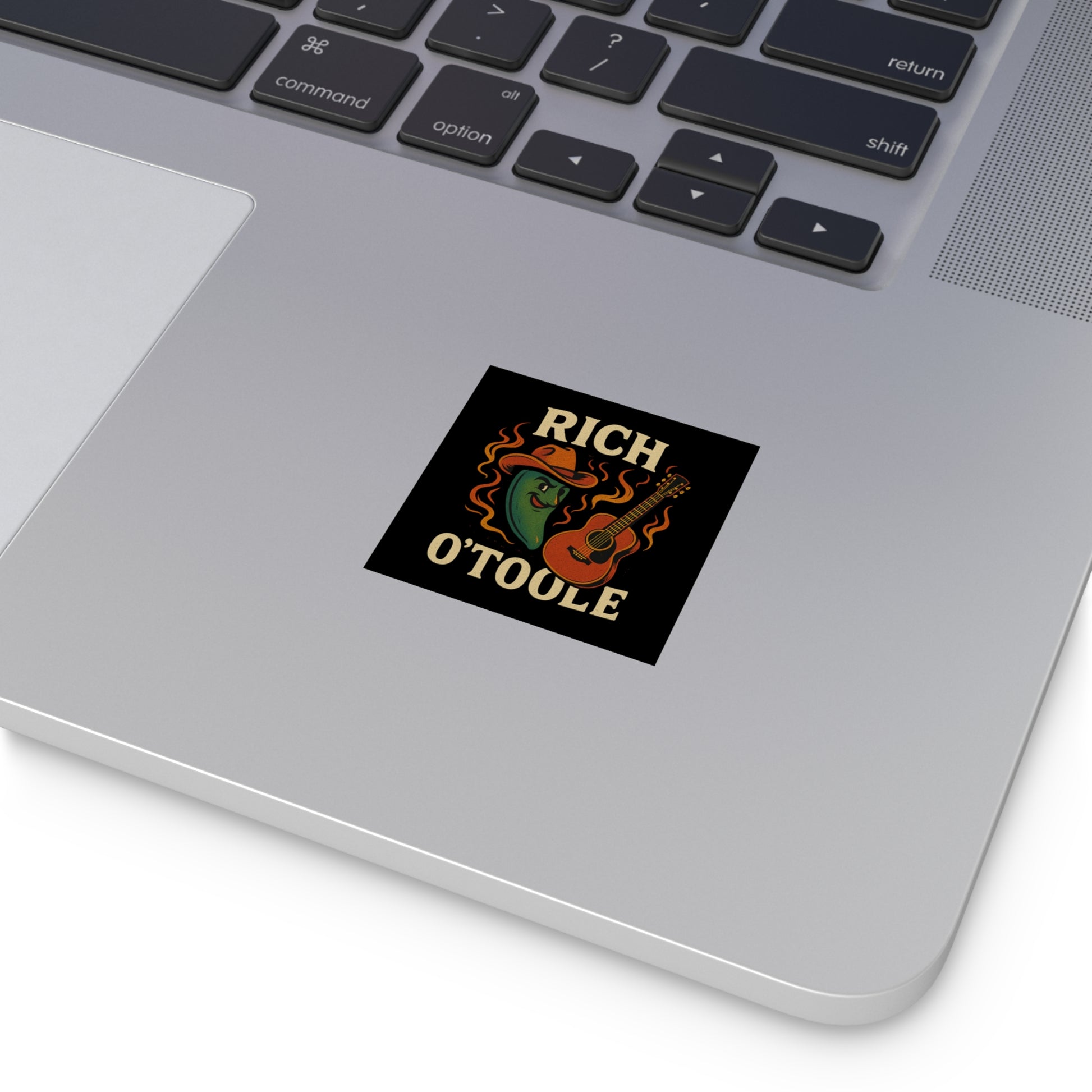 Spicy Rich O'Toole - Square Vinyl Stickers