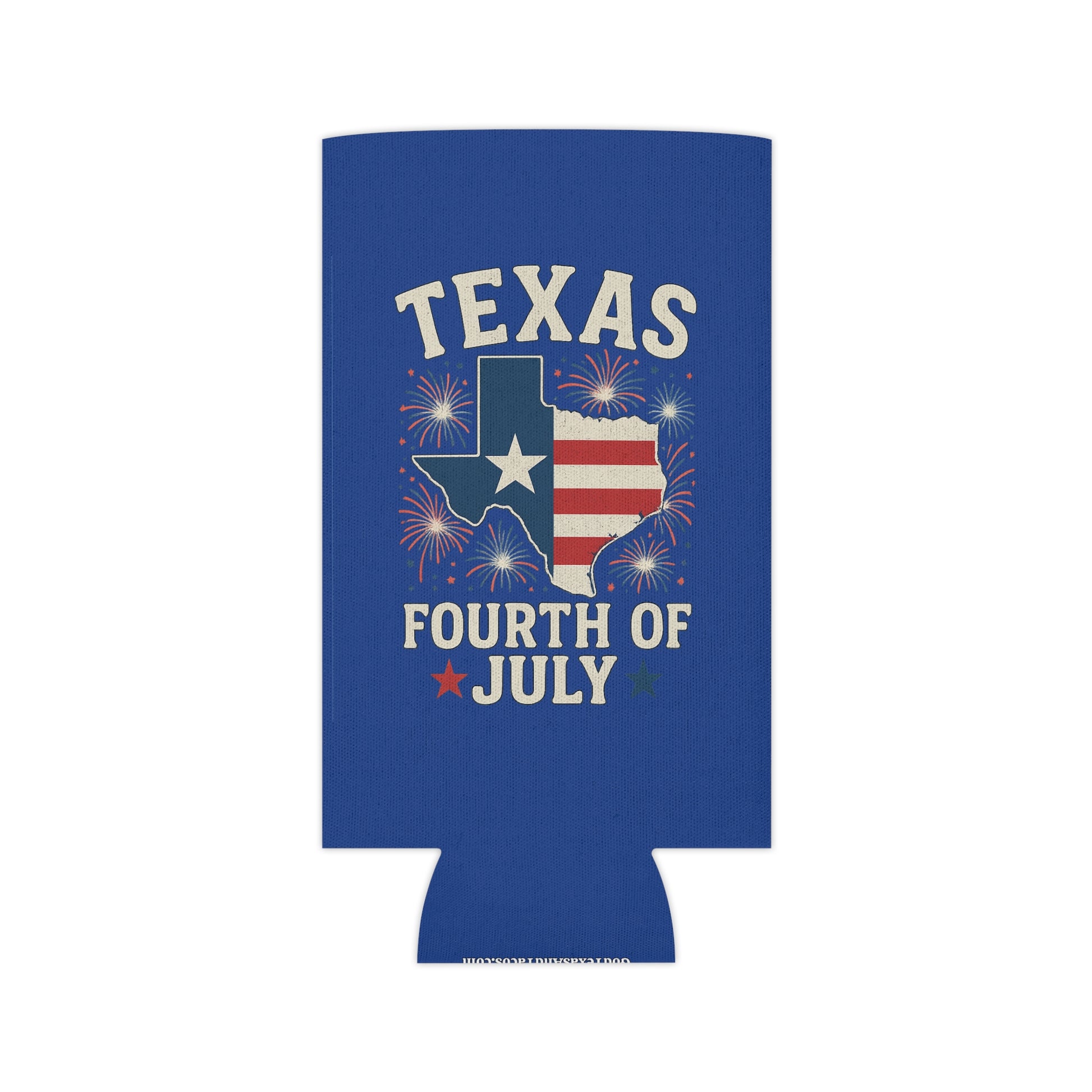Texas 4th of July - Can Cooler