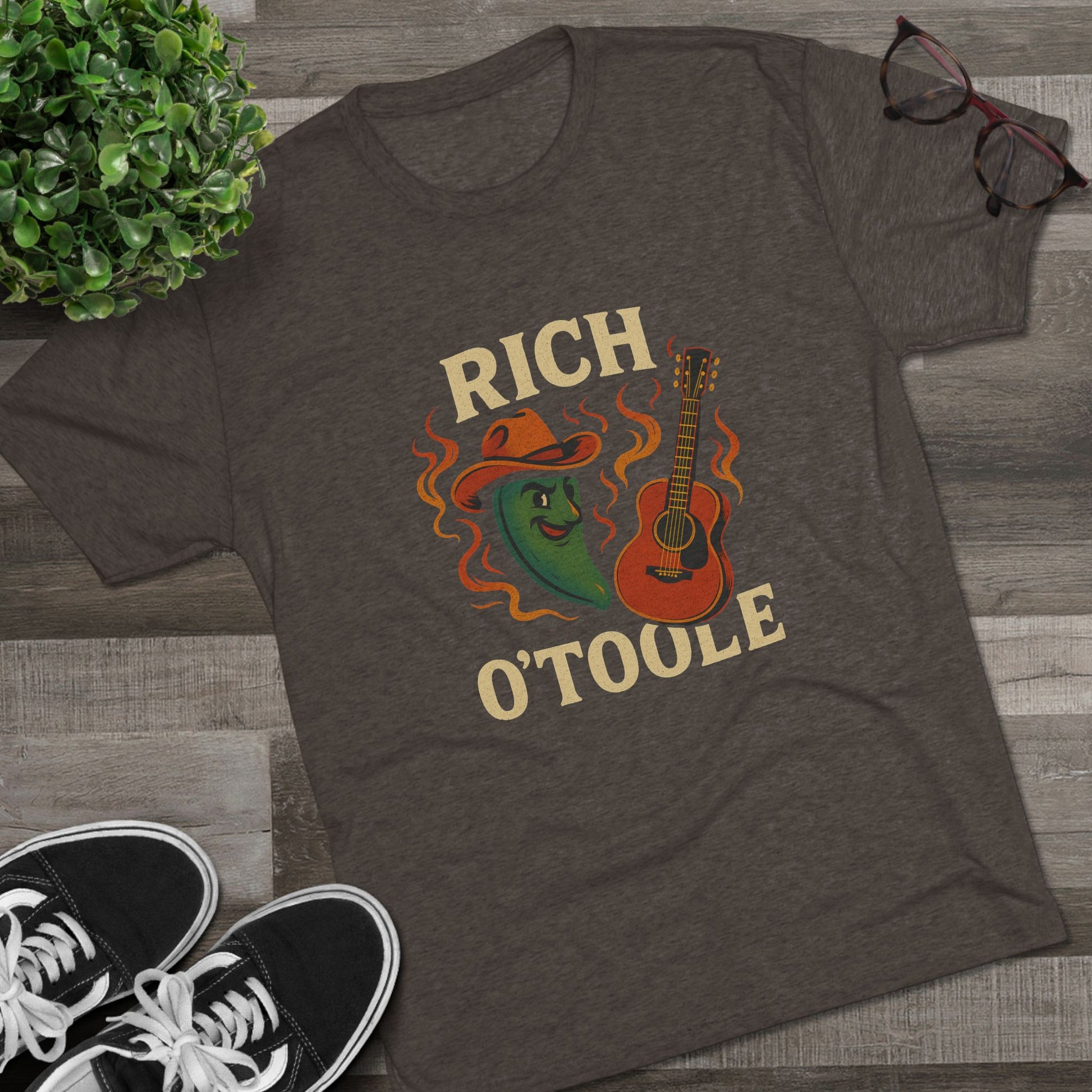 Spicy Rich O'Toole - Tri-Blend Crew Tee