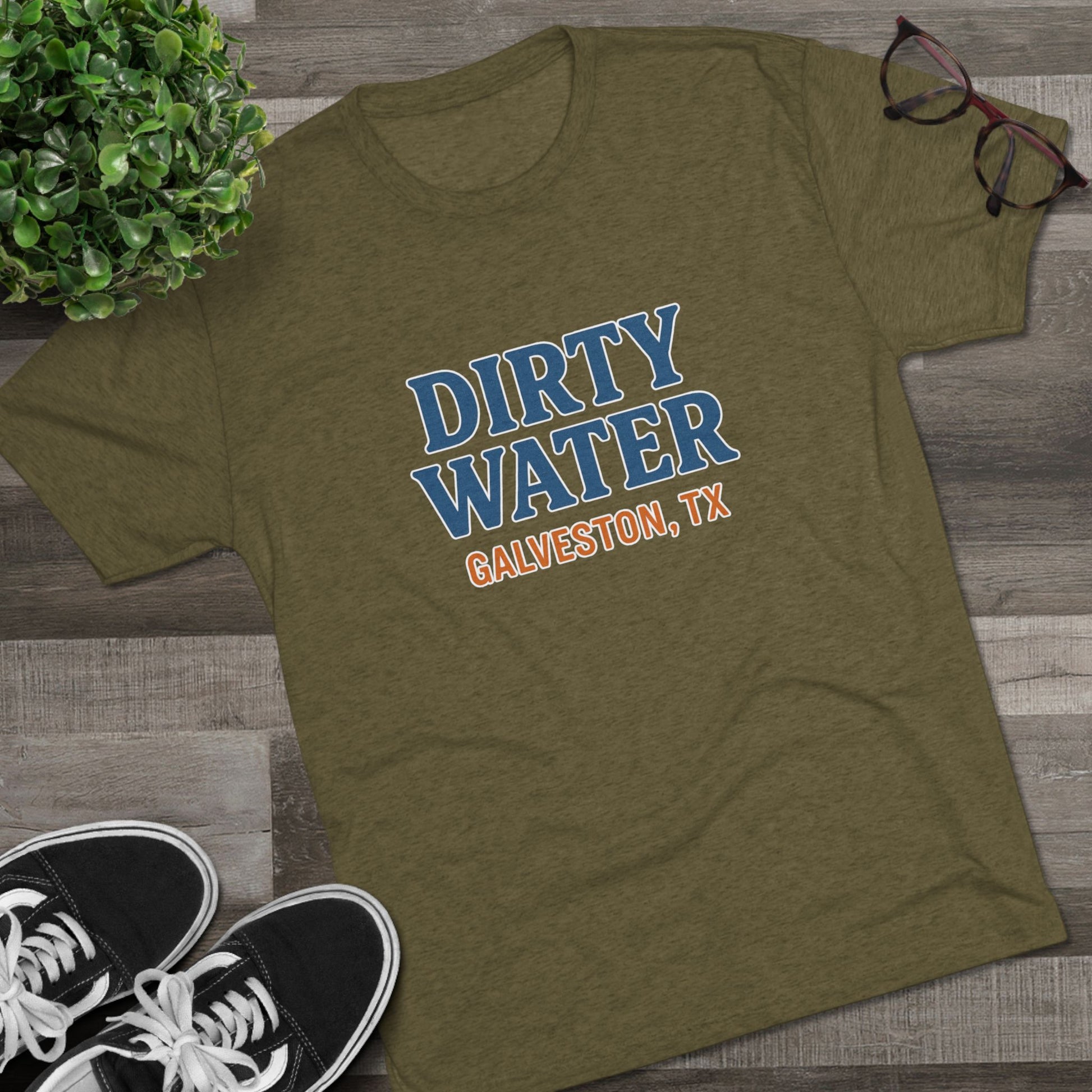 Dirty Water - Tri-Blend Crew Tee
