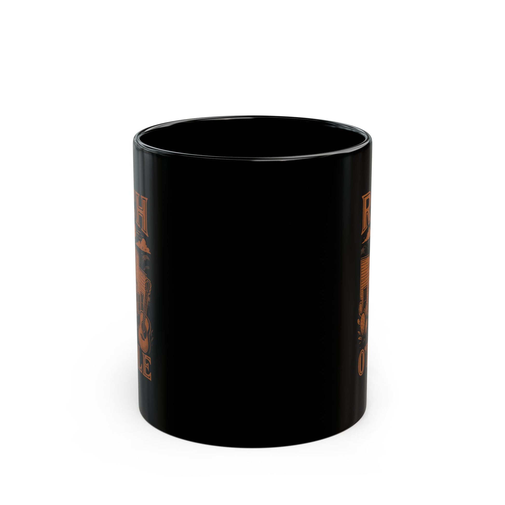 Rich O'Toole Texas Music - Black Mug (11oz, 15oz)
