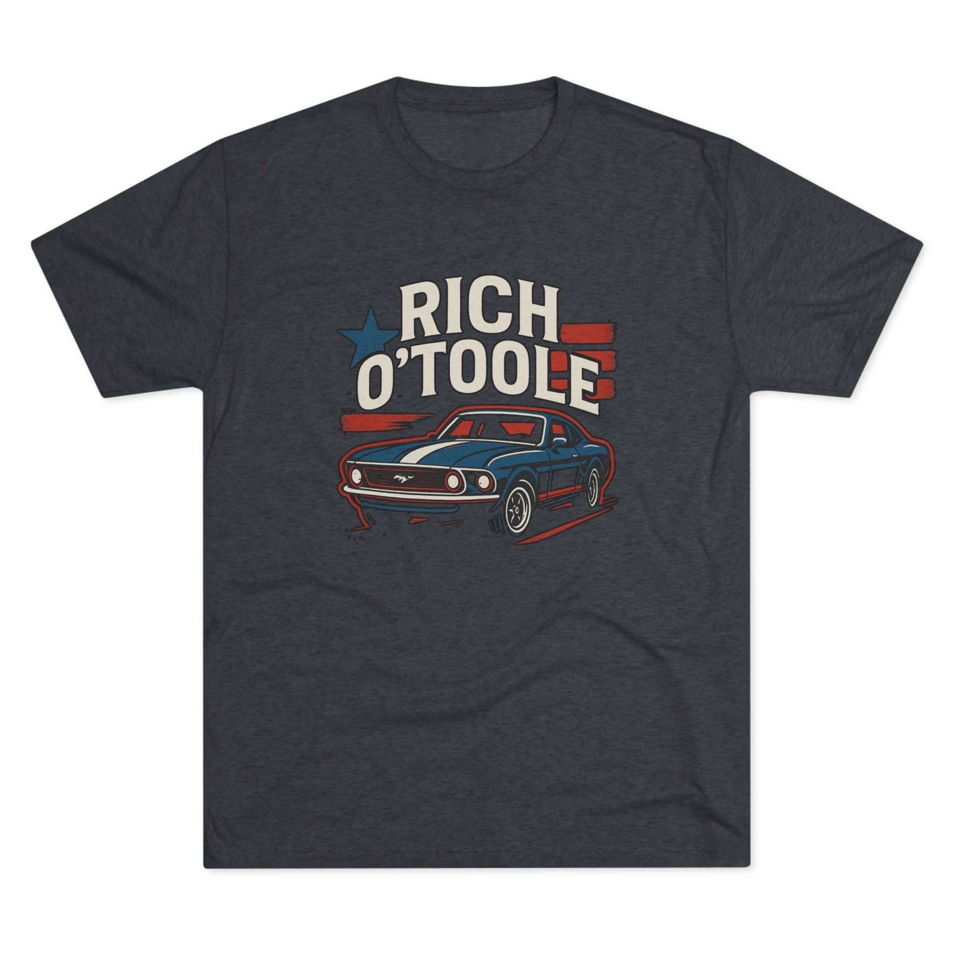Rich O'Toole Mustang - Tri-Blend Crew Tee