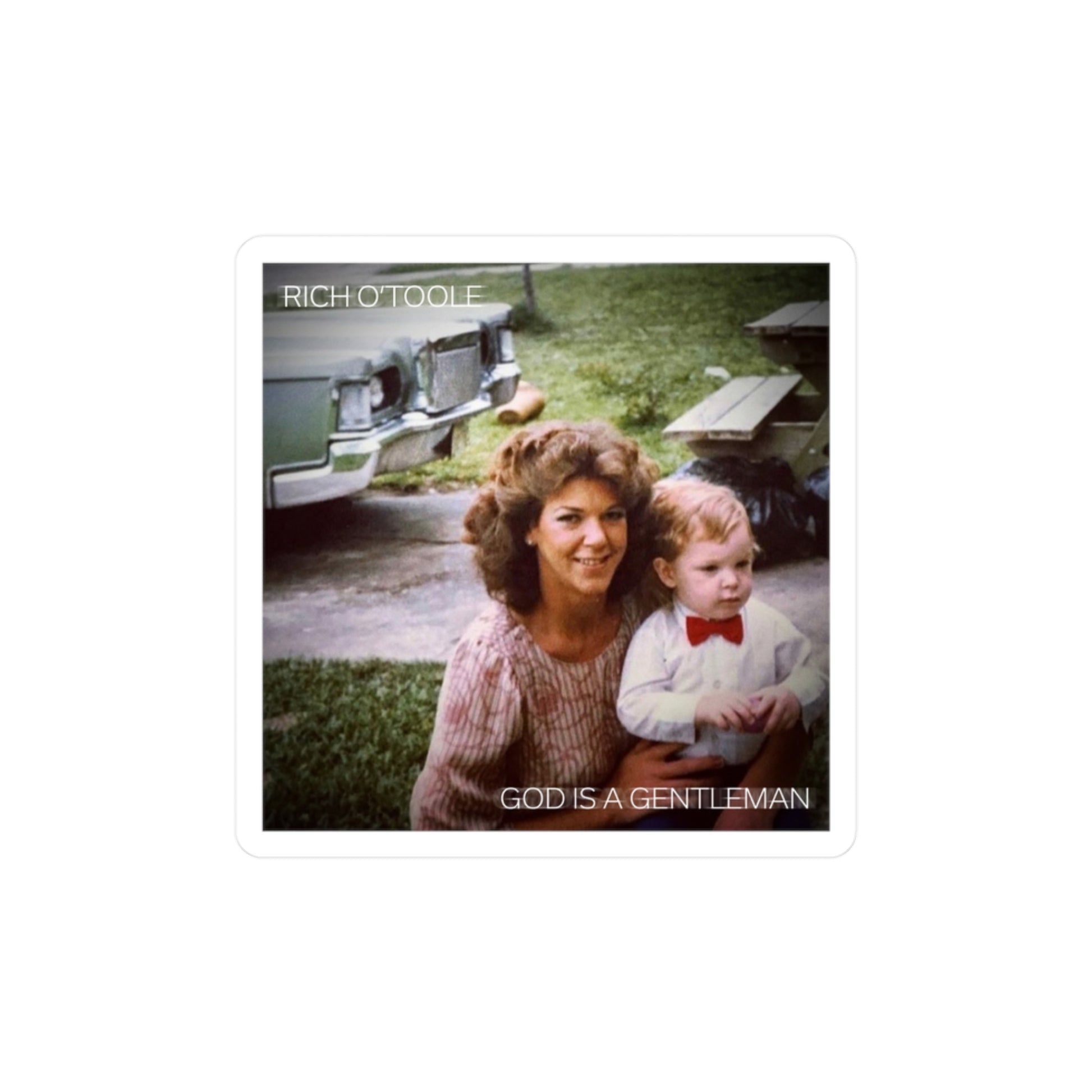 God is a Gentleman - Kiss-Cut Vinyl Decal