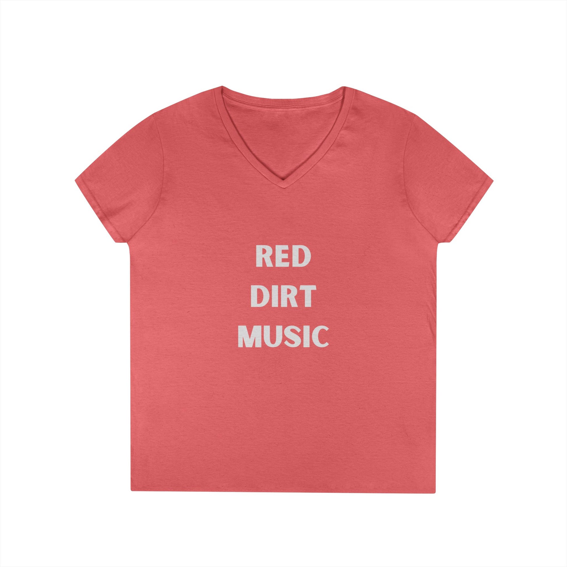 Red Dirt Music - Ladies' V-Neck T-Shirt