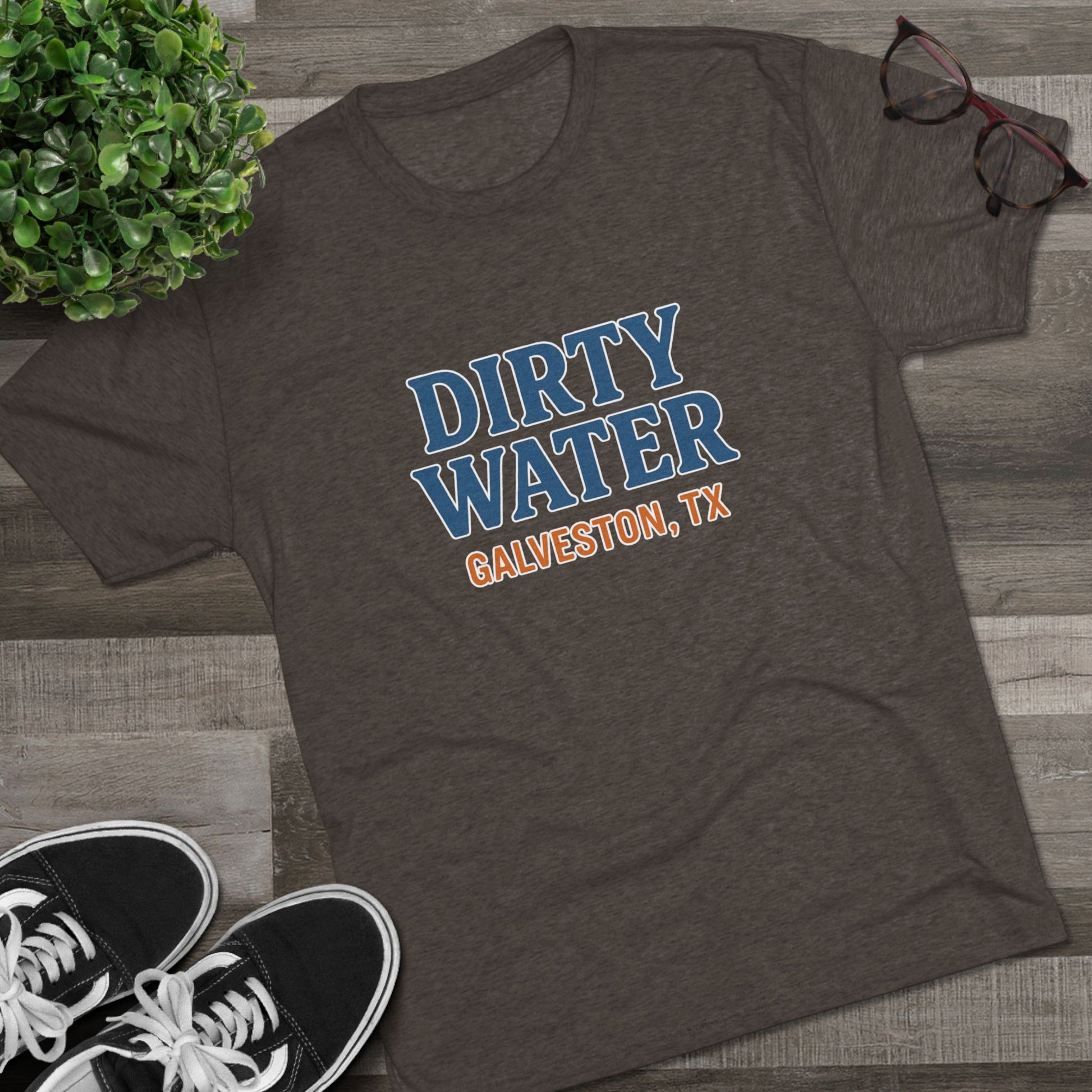 Dirty Water - Tri-Blend Crew Tee