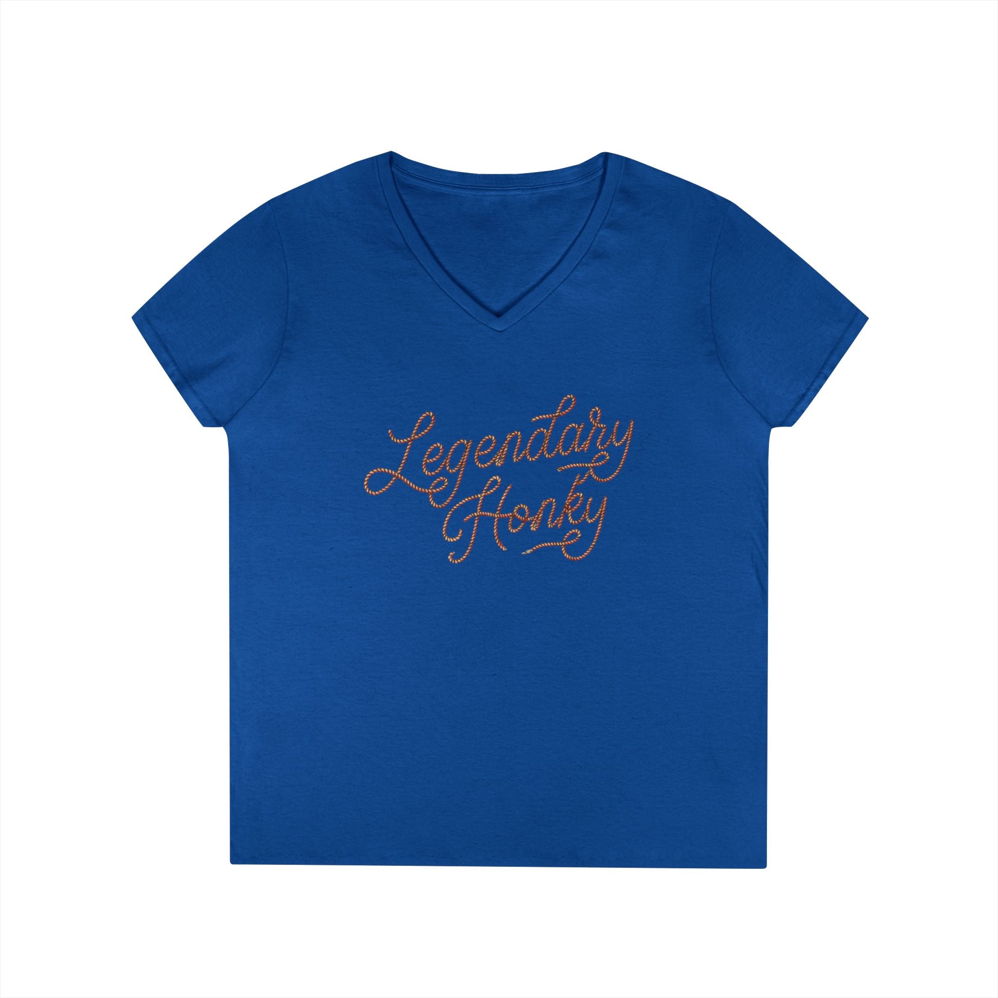 Legendary Honky - Ladies' V-Neck T-Shirt