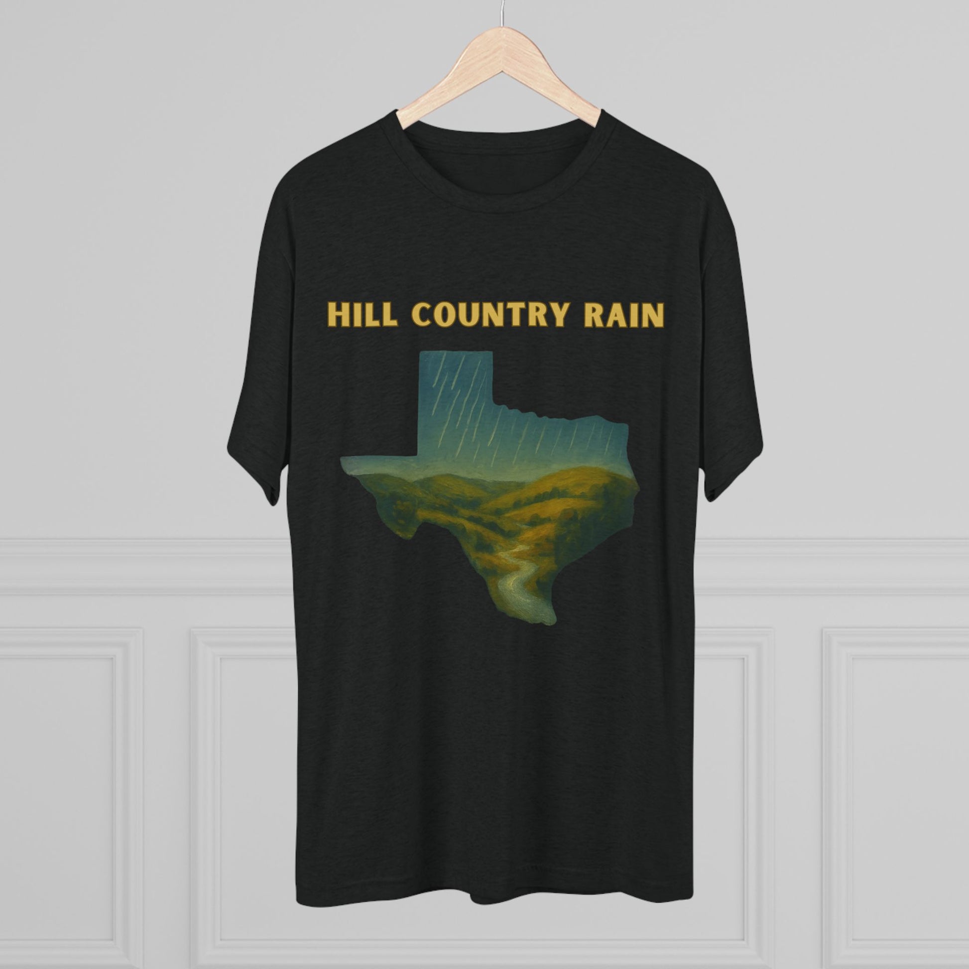Hill Country Rain - Tri-Blend Crew Tee