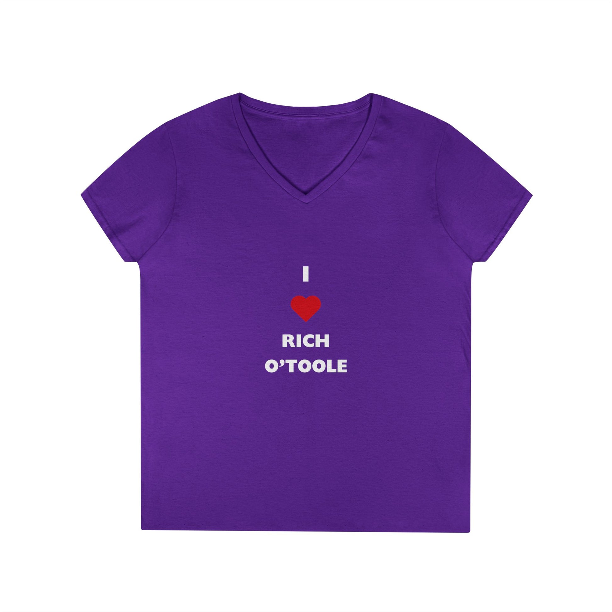 I love Rich O'Toole - Ladies' V-Neck T-Shirt