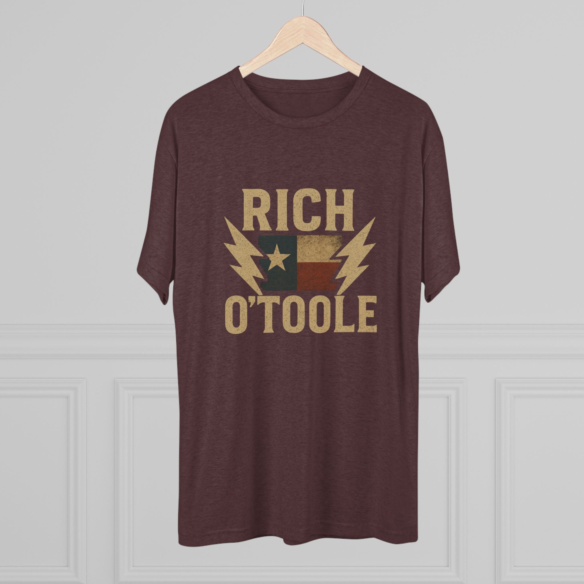 Rich O'Toole Lightning - Tri-Blend Crew Tee