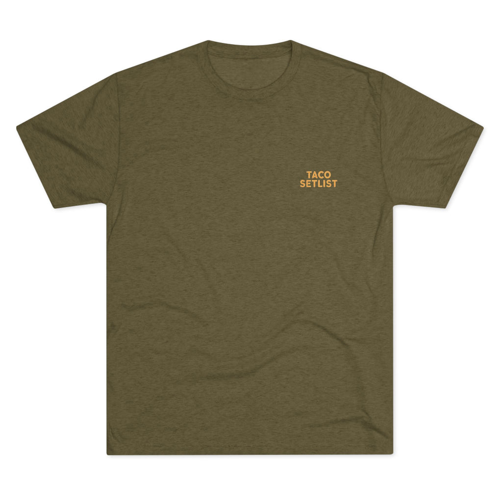 Tacos and Tunes - Tri-Blend Crew Tee