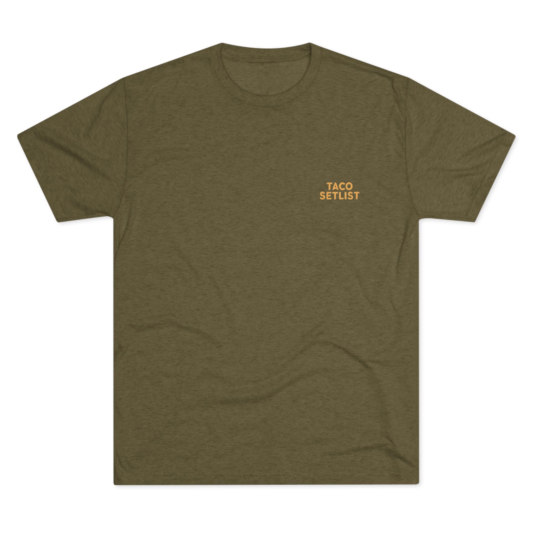 Tacos and Tunes - Tri-Blend Crew Tee