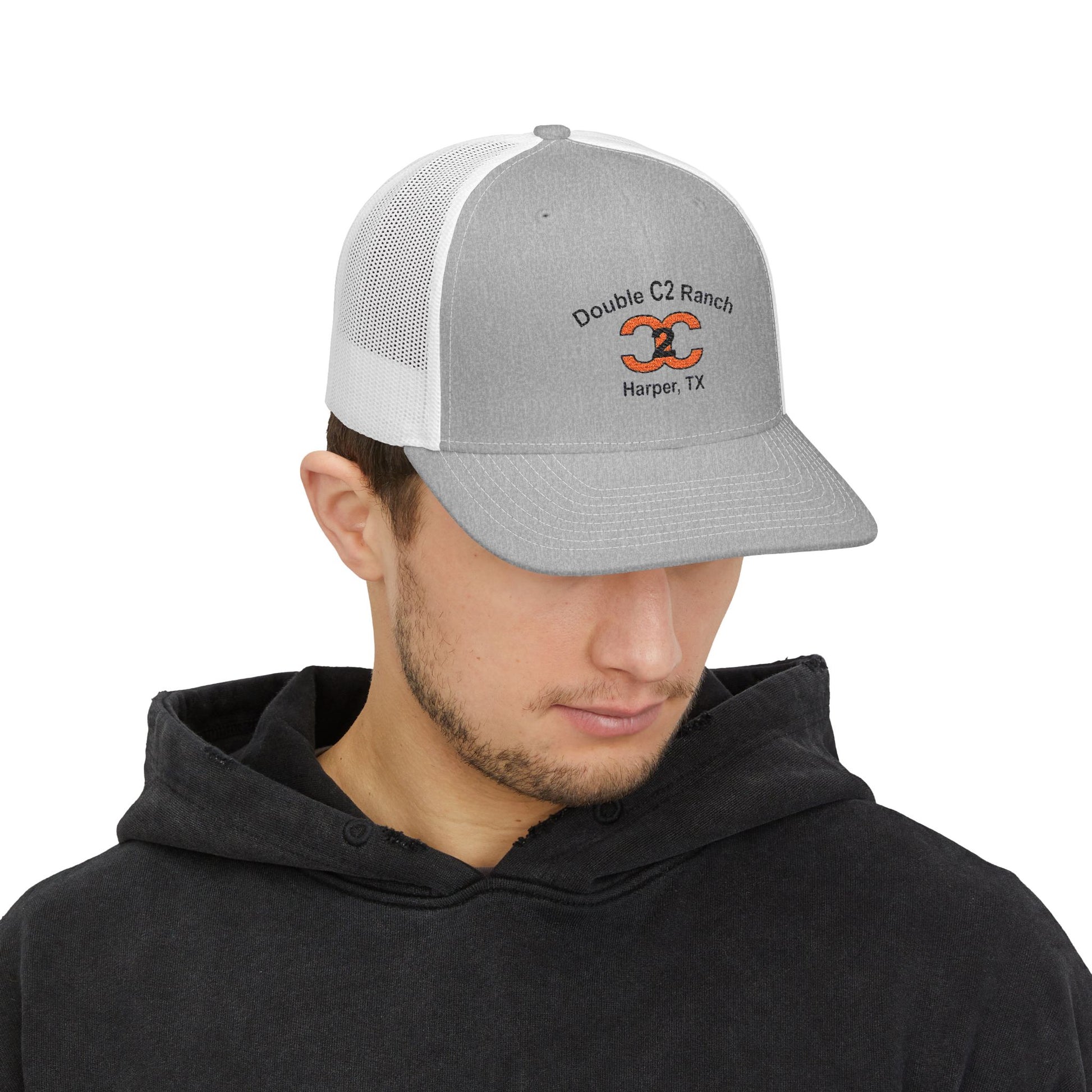Double C2 Ranch - Snapback Trucker Cap (Embroidery)