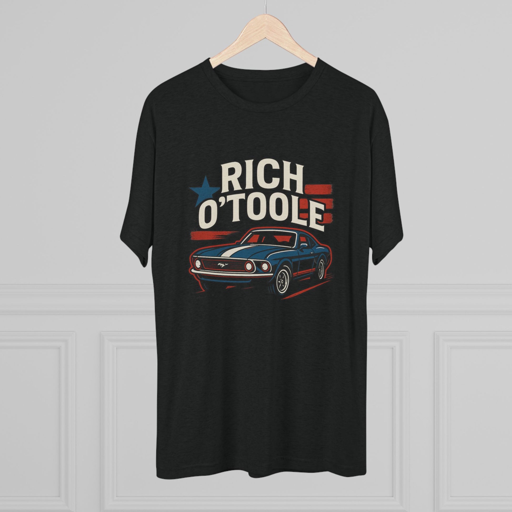 Rich O'Toole Mustang - Tri-Blend Crew Tee