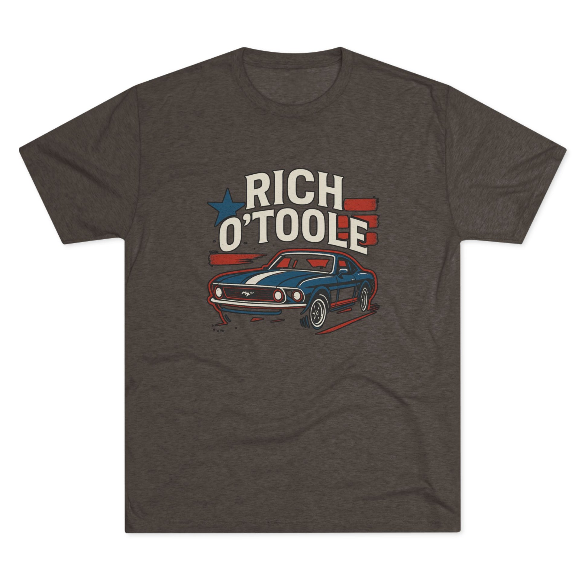 Rich O'Toole Mustang - Tri-Blend Crew Tee