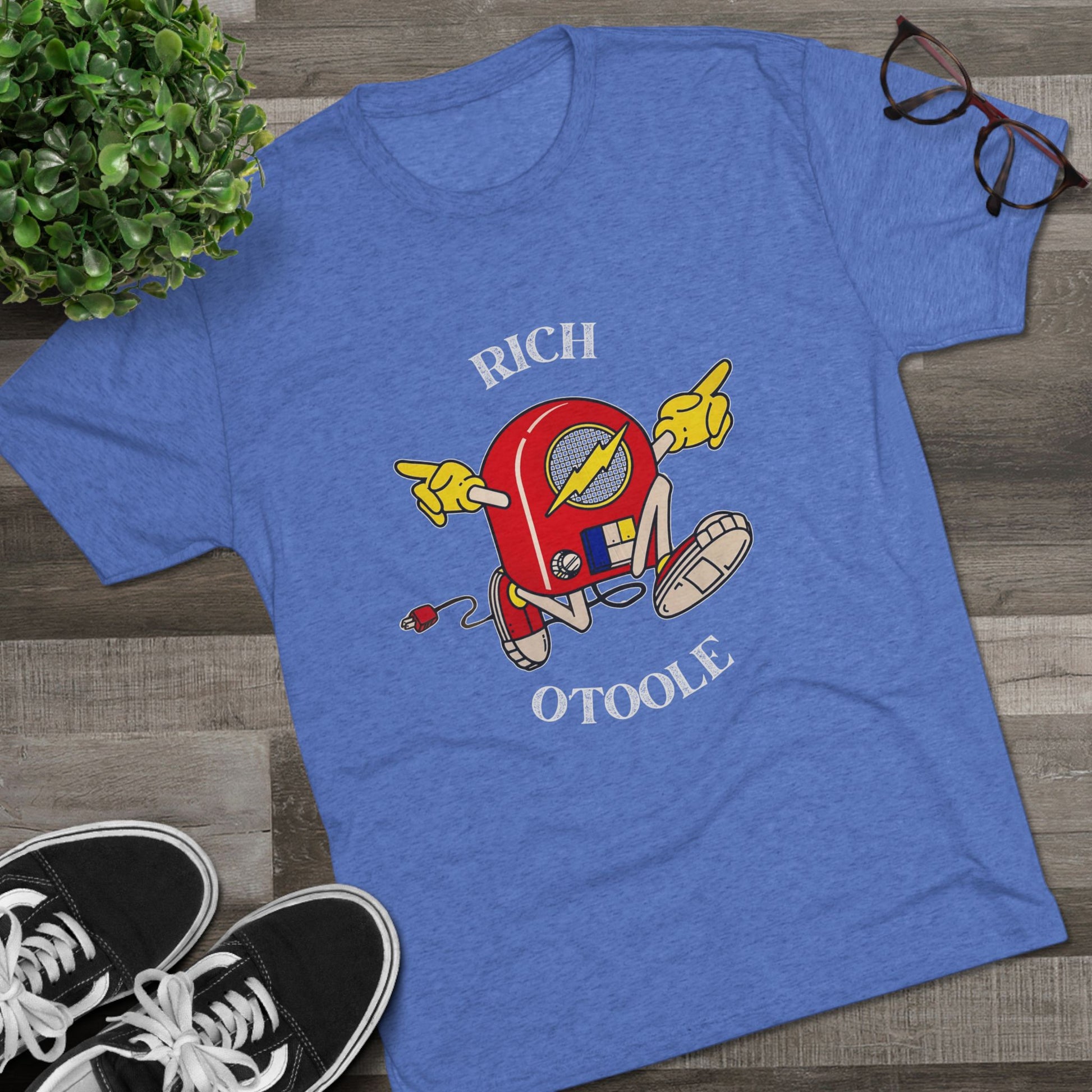 Rock n Roll - Tri-Blend Crew Tee