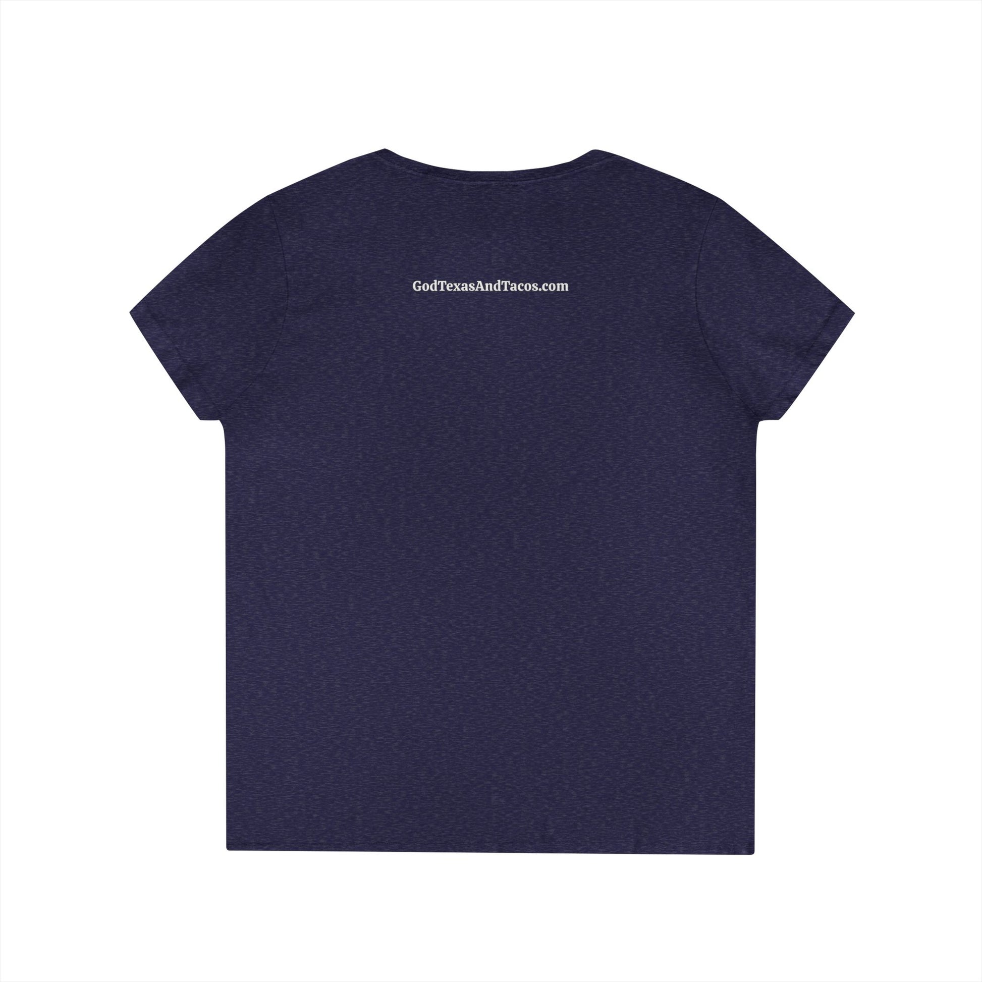 God & George Strait - Ladies' V-Neck T-Shirt