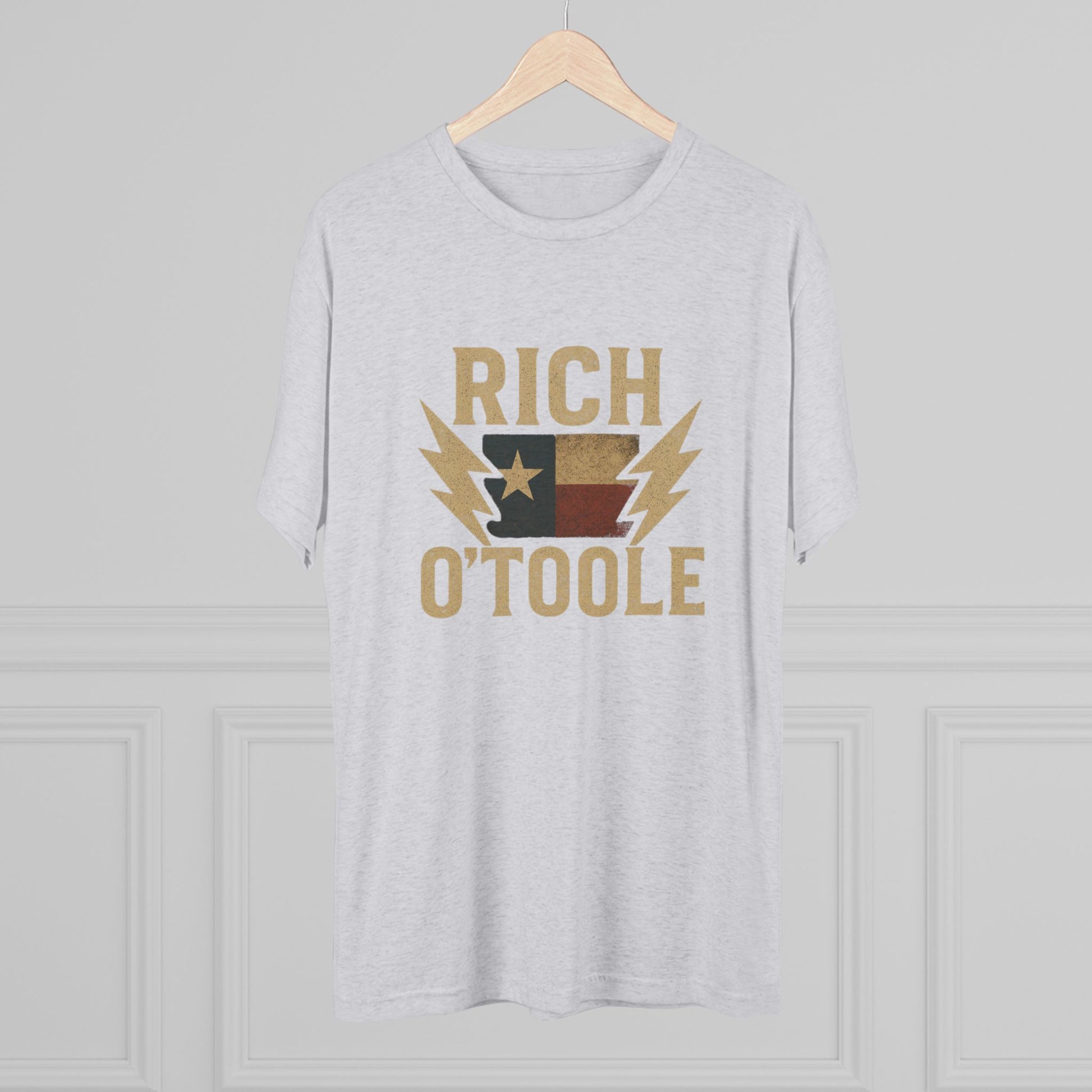 Rich O'Toole Lightning - Tri-Blend Crew Tee
