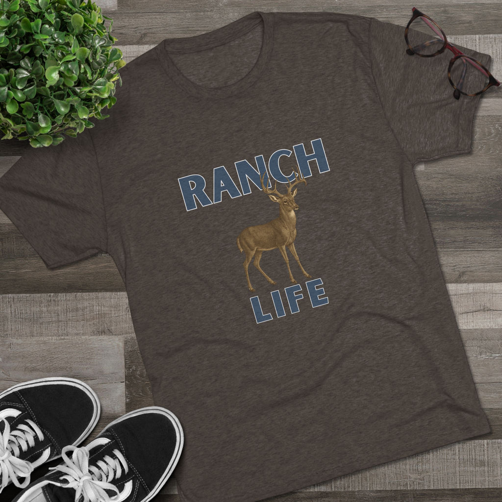 Ranch Life - Tri-Blend Crew Tee
